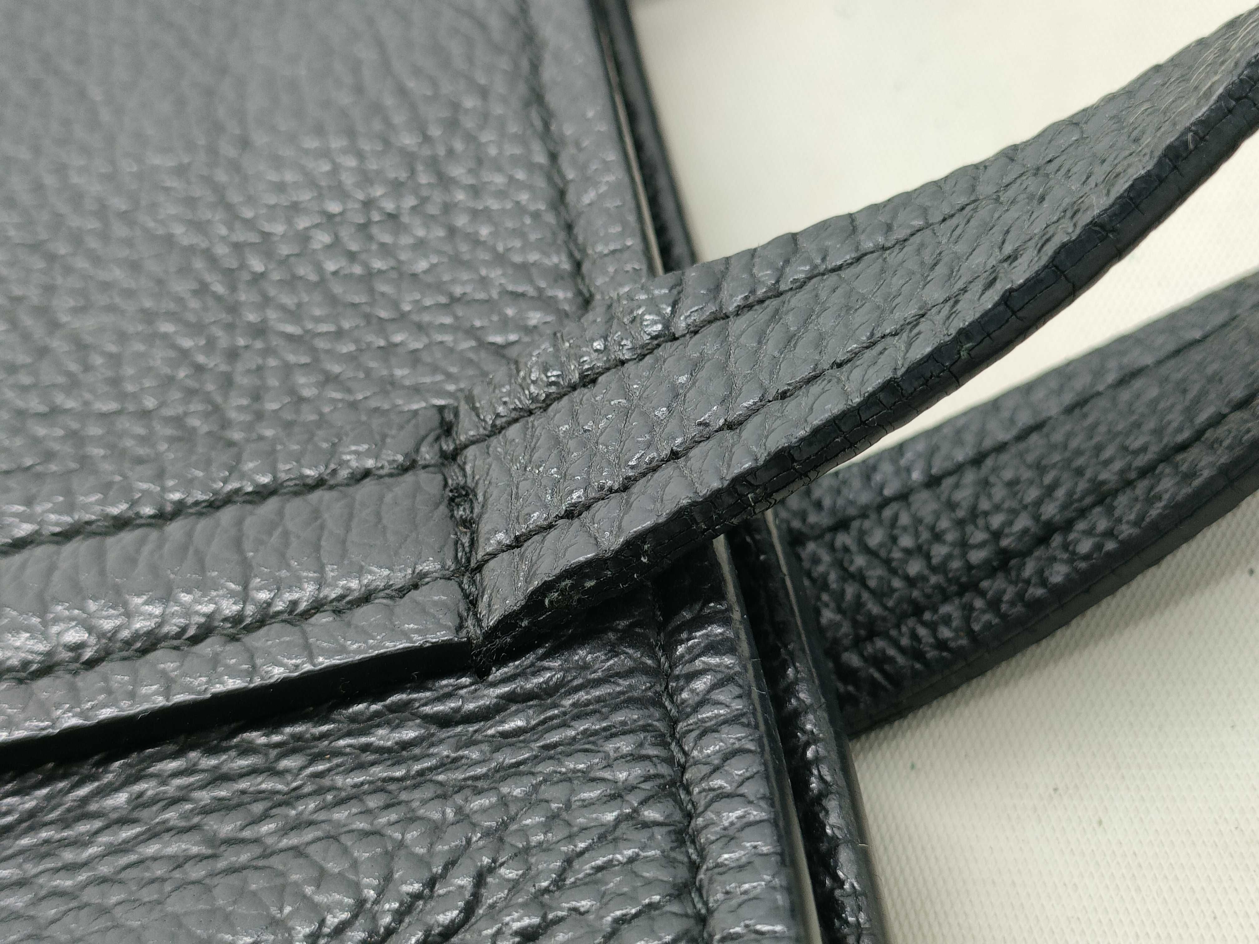 Everyday Tote XS Denim x Leather 2-Way Handbag Black 672793 Handbag — view 7