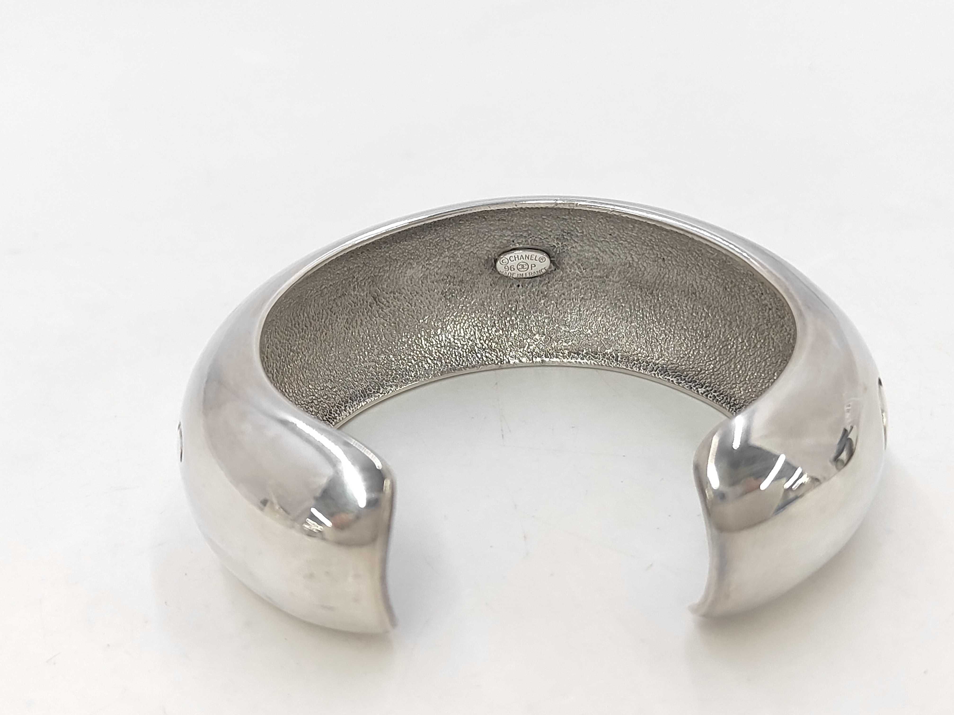 Bangle Logo Silver 96P Bracelet/Bangle — view 2