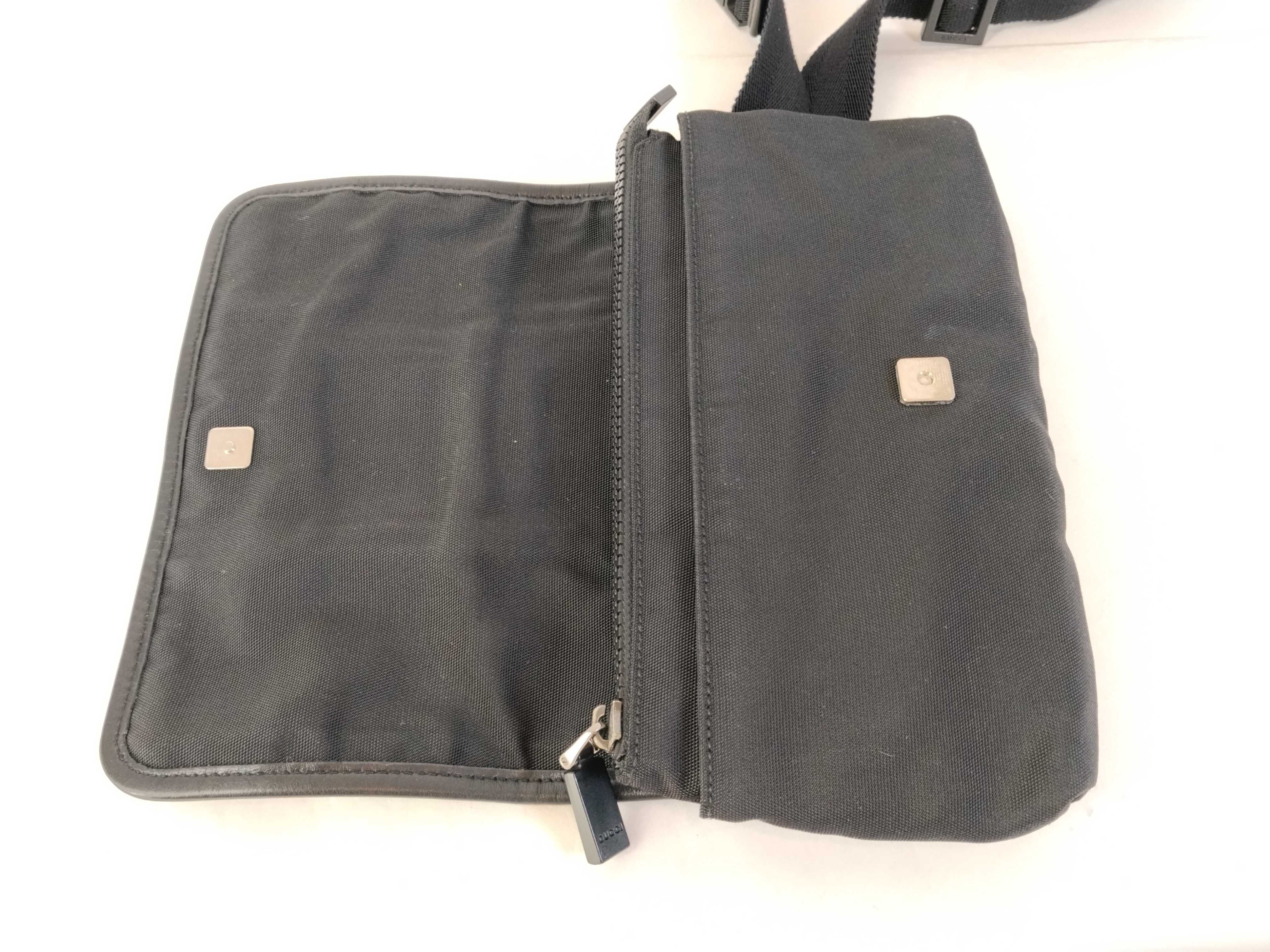 Interlocking GG Nylon Body Bag 181064 Shoulder Bag — view 8