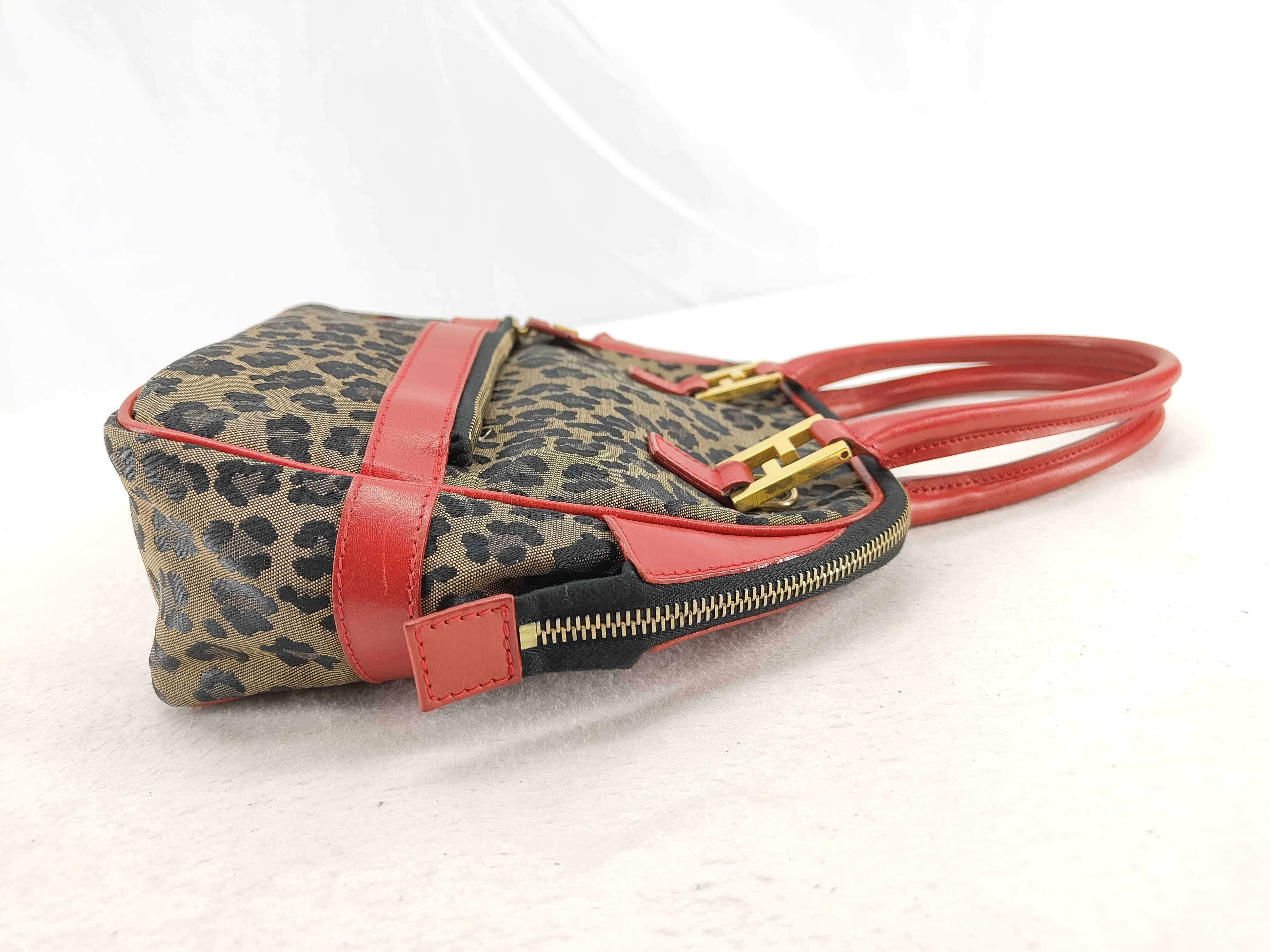 Leopard Print 2-Way Handbag — view 3