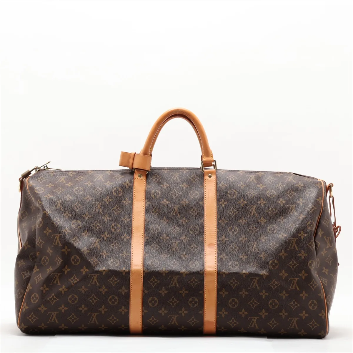 Monogram Keepall Bandoulière 60 M41412 FL0023 Brown — view 2