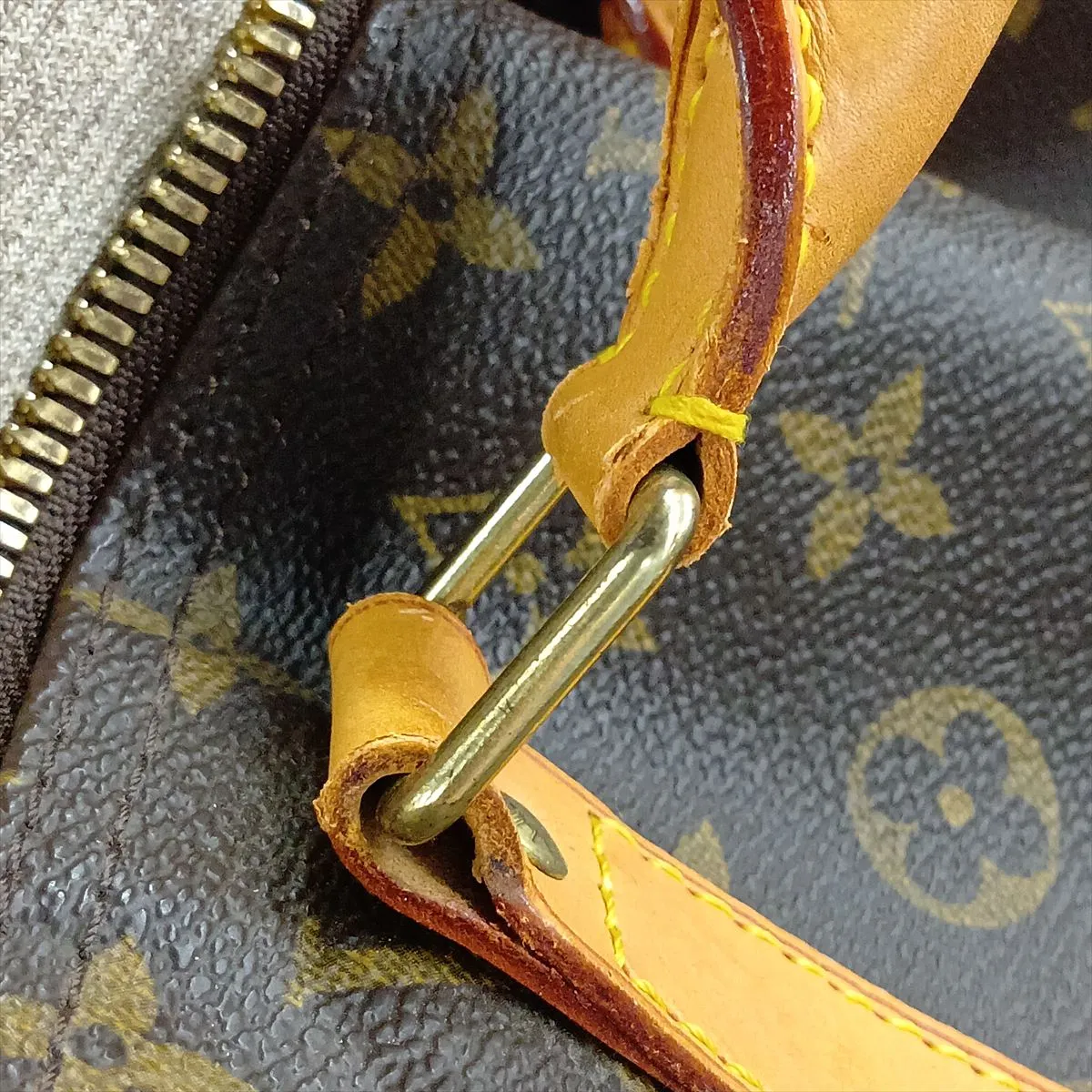 Monogram Keepall Bandoulière 60 M41412 FL0023 Brown — view 12