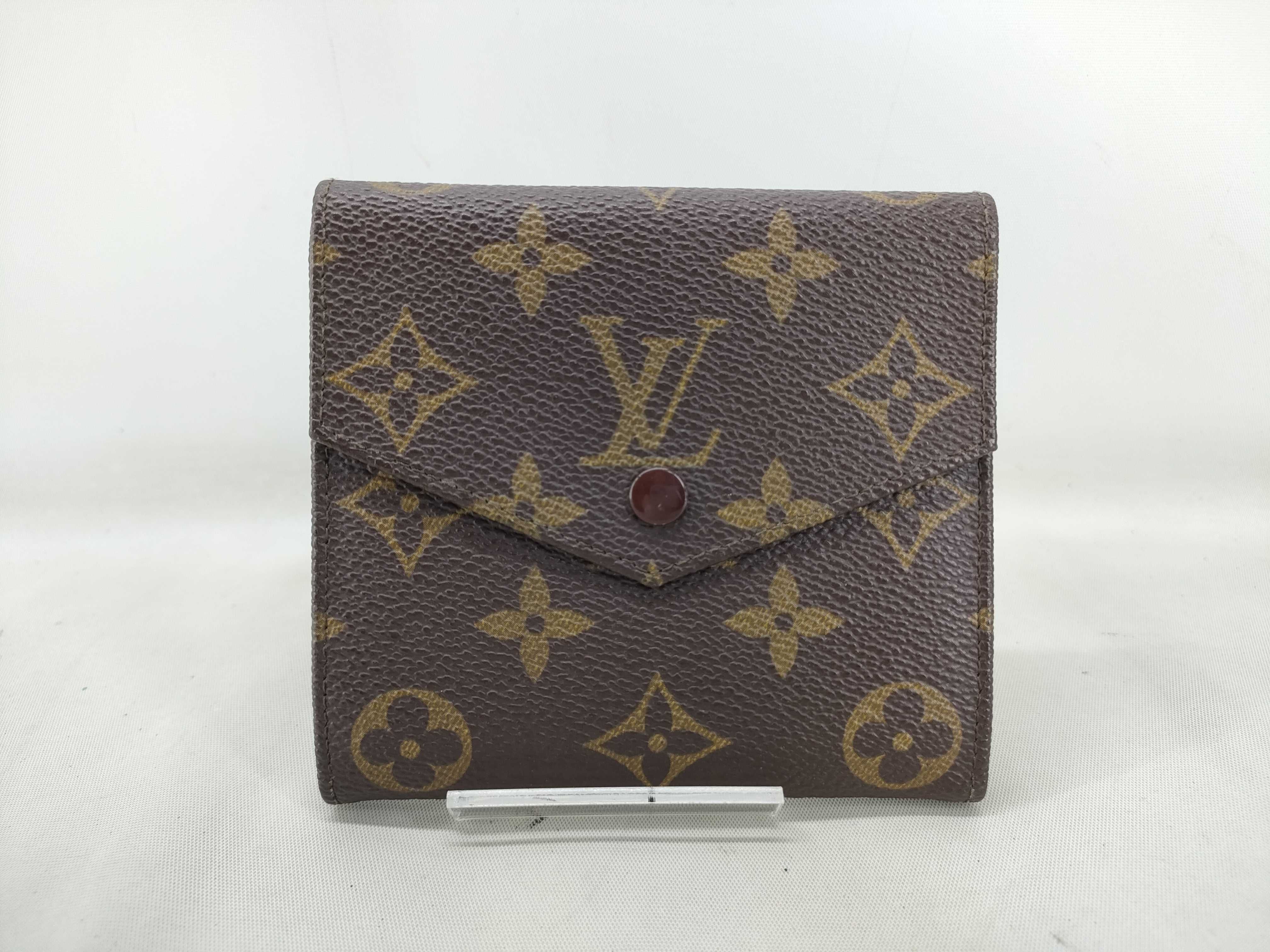 Monogram Double Snap Wallet