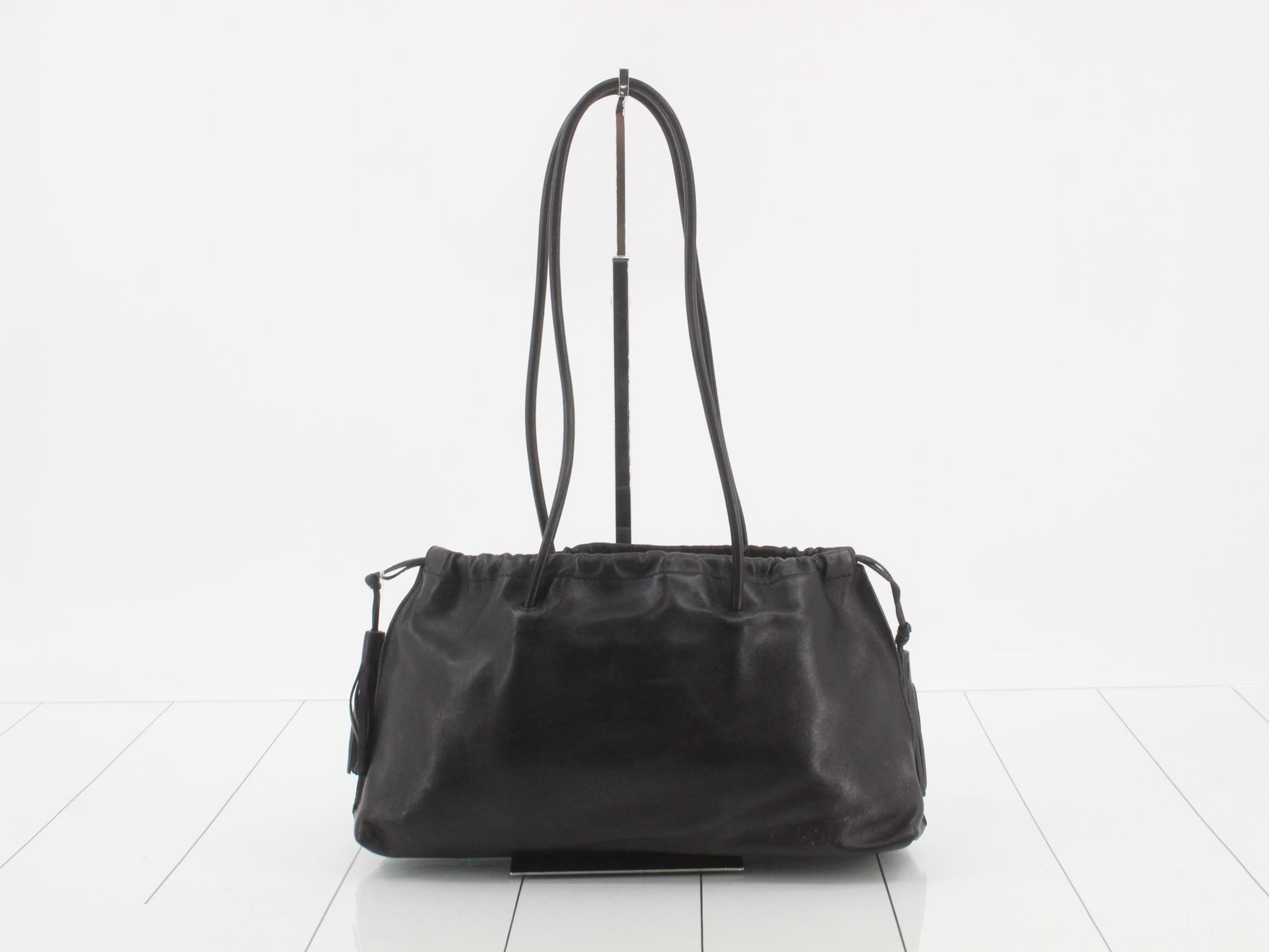 Leather shoulder bag — view 2