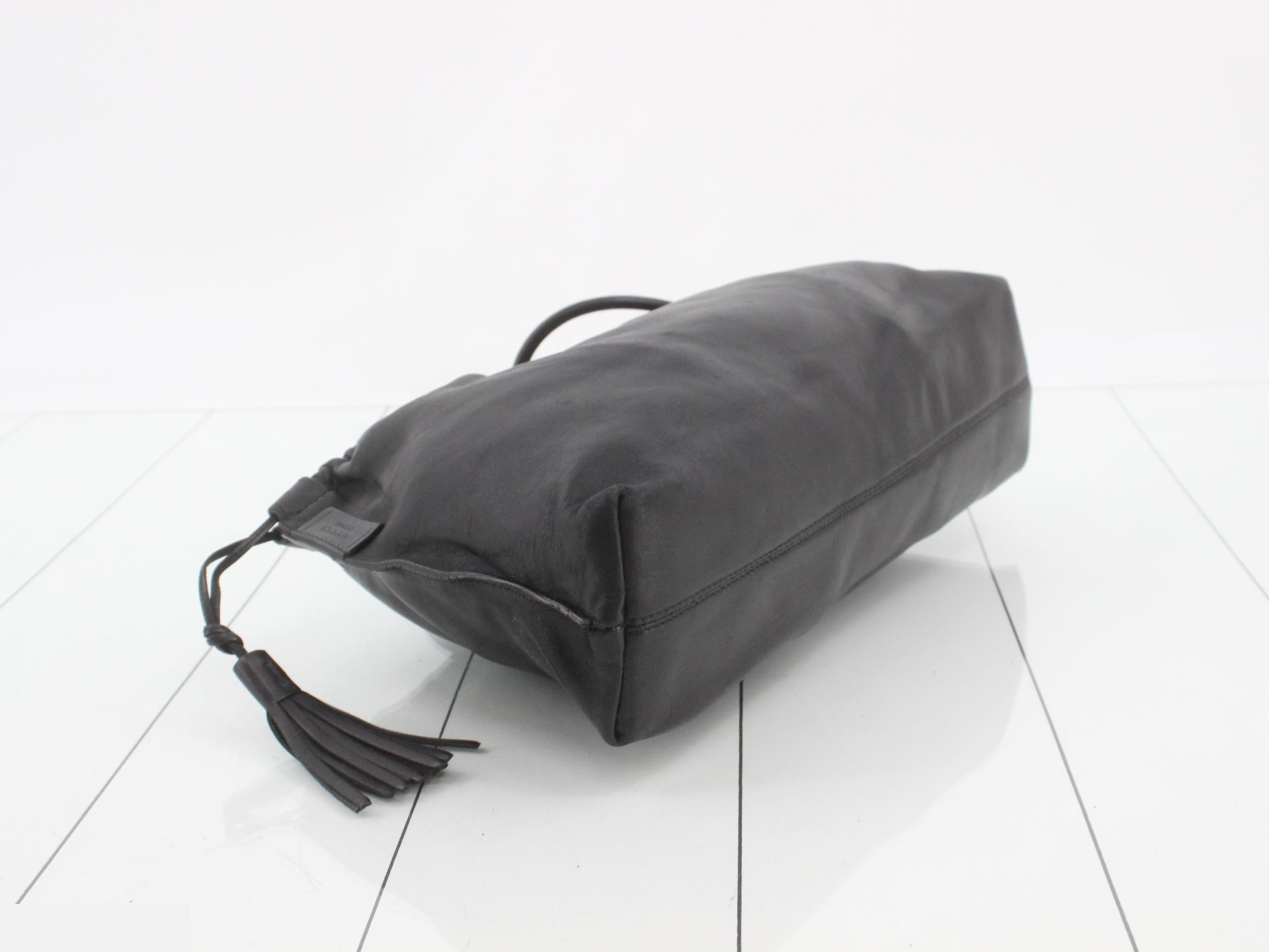 Leather shoulder bag — view 5