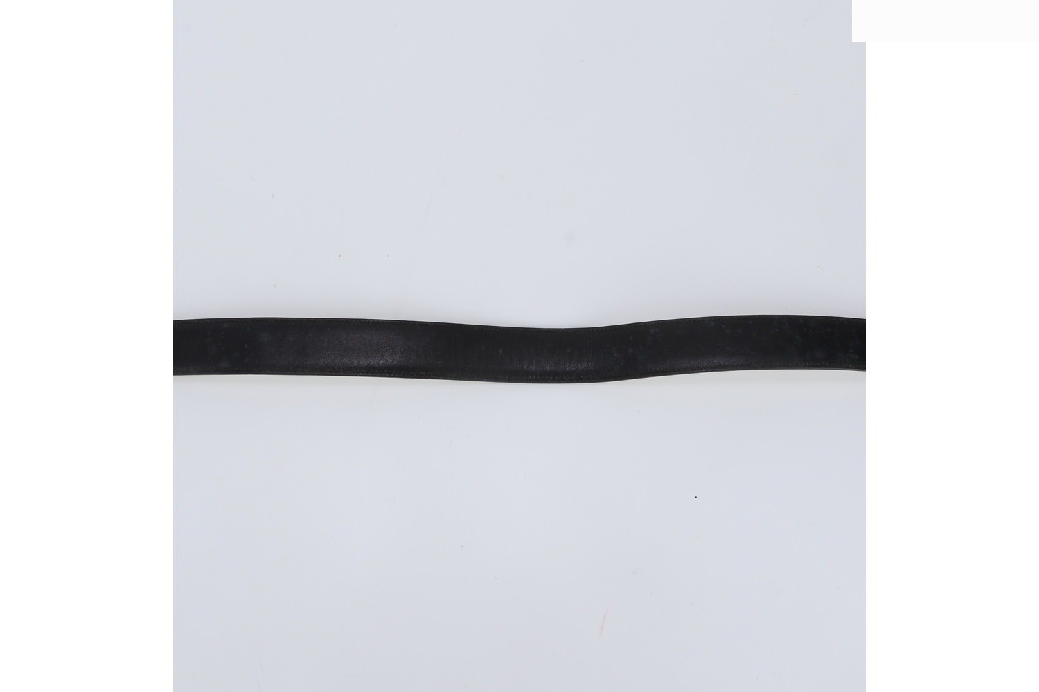 Carriage-style metal fittings, leather, reversible belt, 2-way, gold buckle — view 8