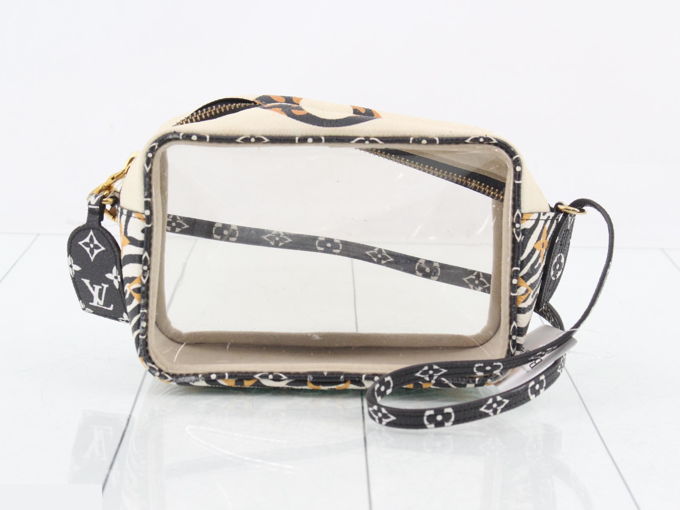 Monogram Jungle Beach Pouch Shoulder Pouch