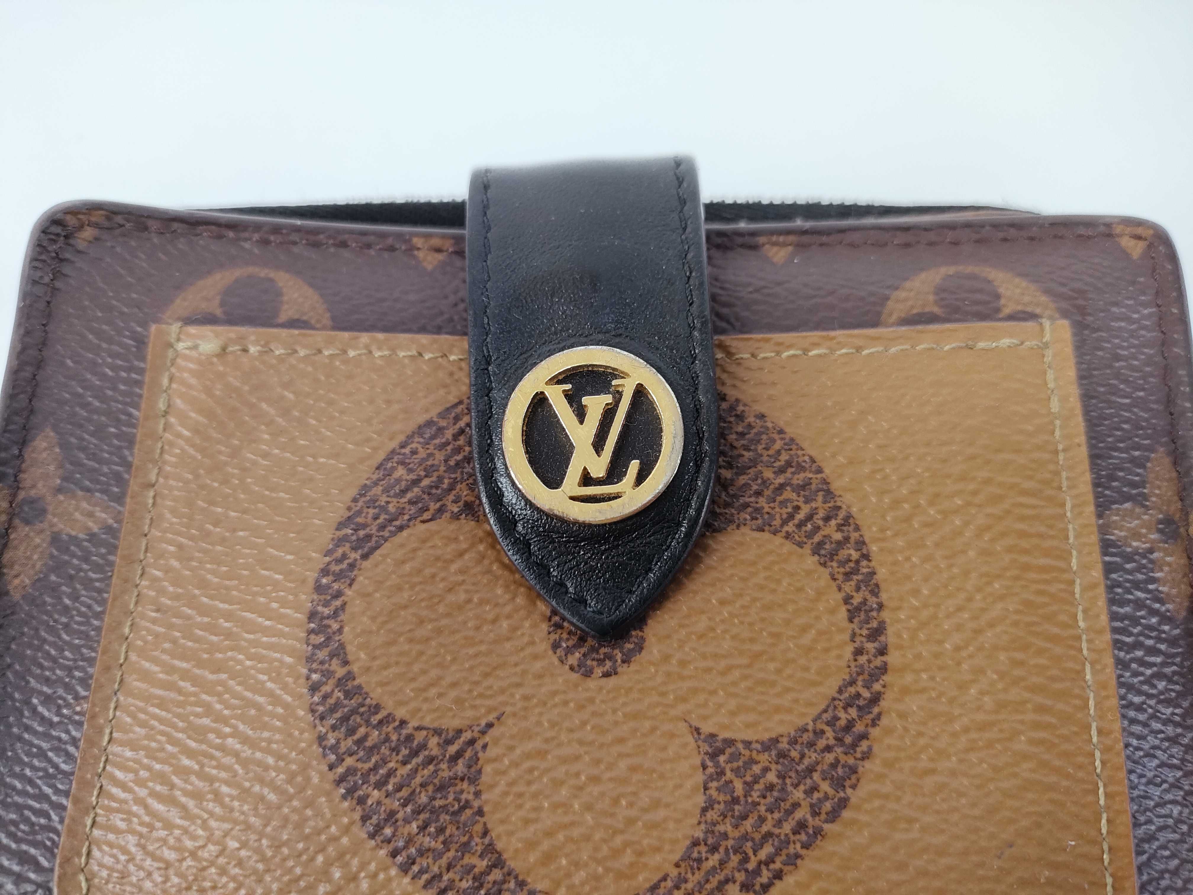 Monogram Louis Vuitton Giant Monogram Reverse Portefeuille Juliette Wallet — view 8
