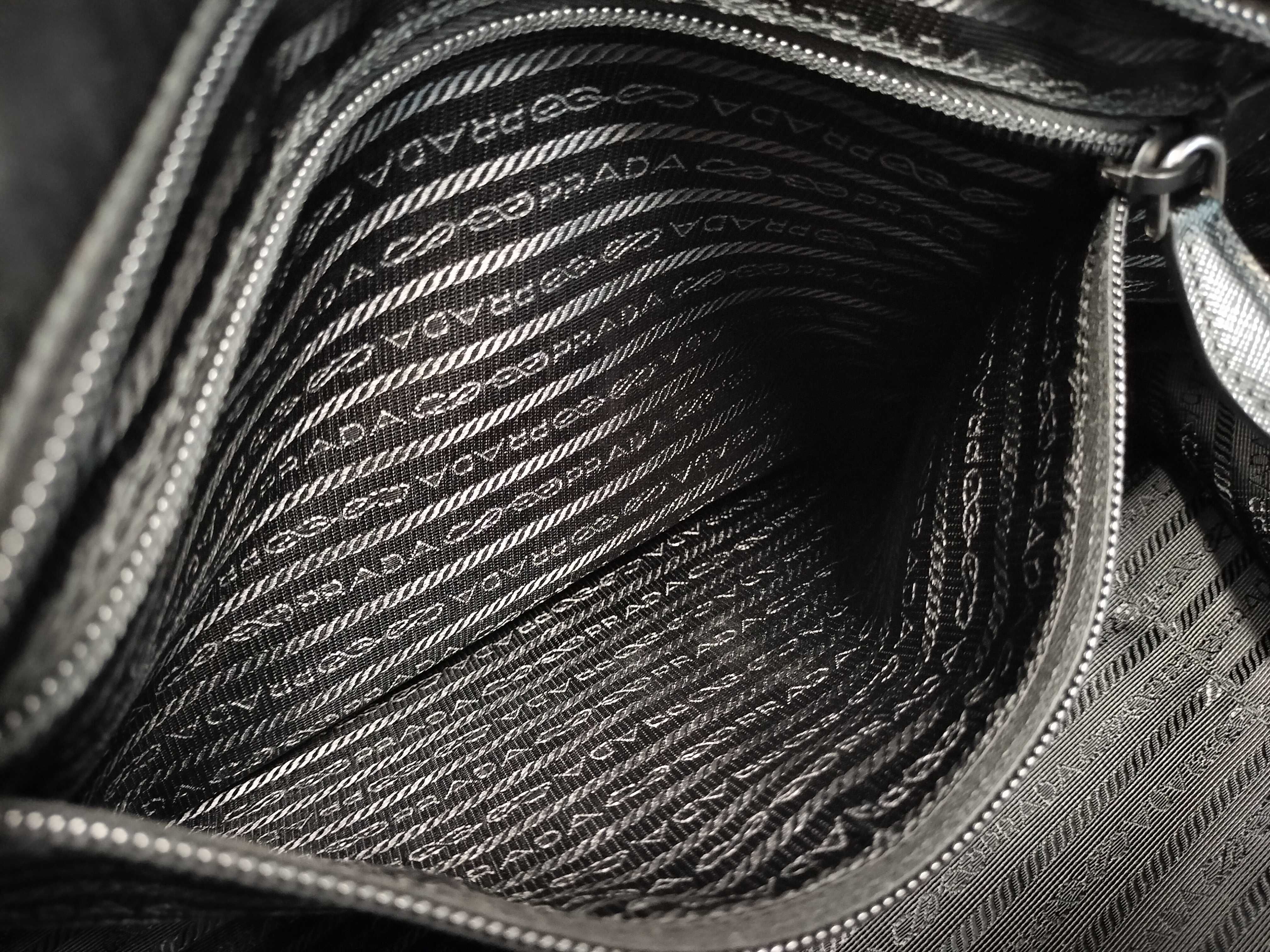 Nylon Prada Saffiano Tote Bag — view 12