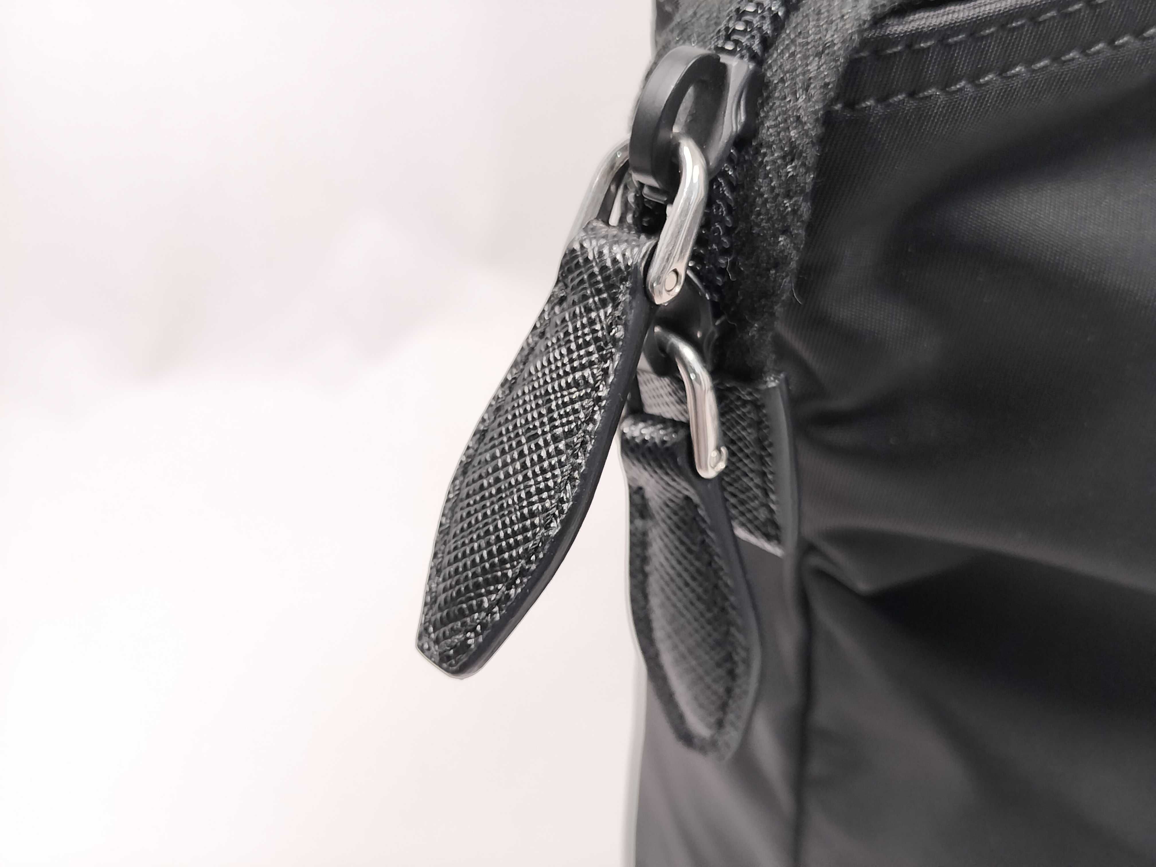 Nylon Prada Saffiano Tote Bag — view 9