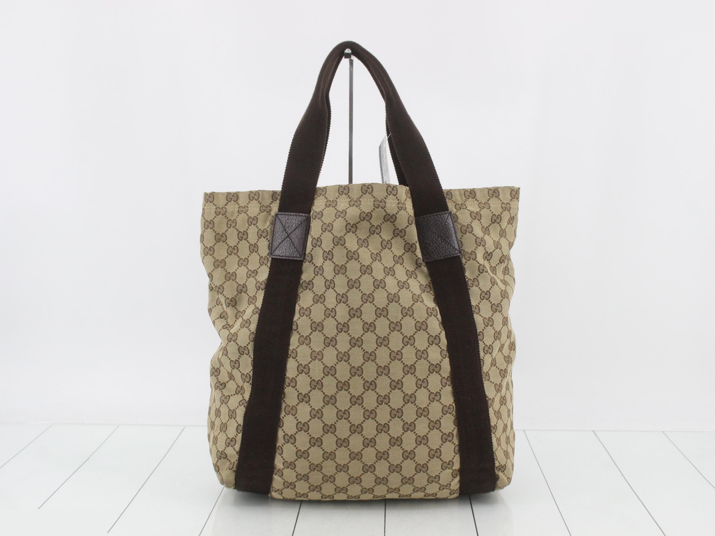 canvas tote bag, dark brown, 189669, 002123 — view 2