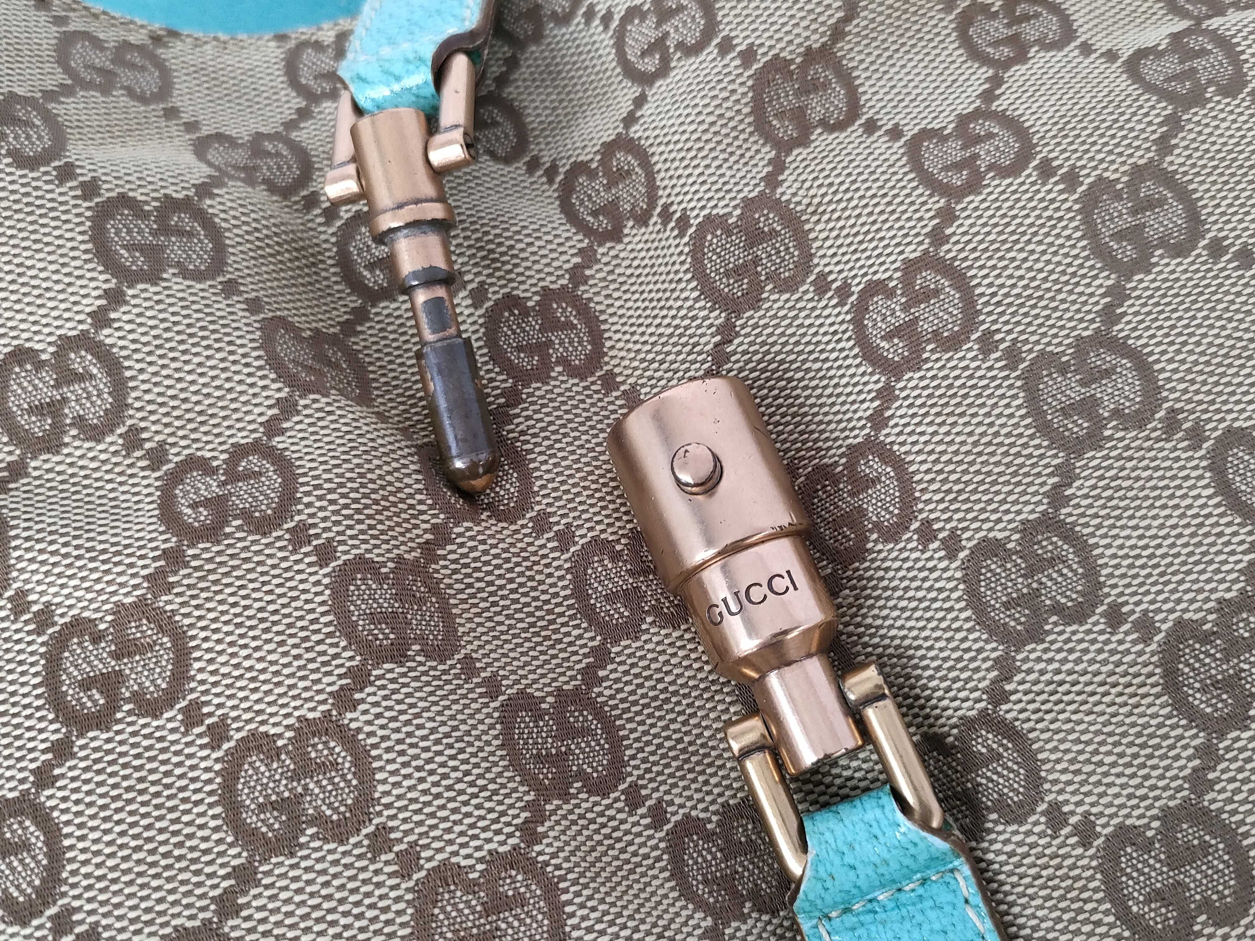 GG Canvas Gucci Jackie Shoulder Bag GG Handbag — view 13