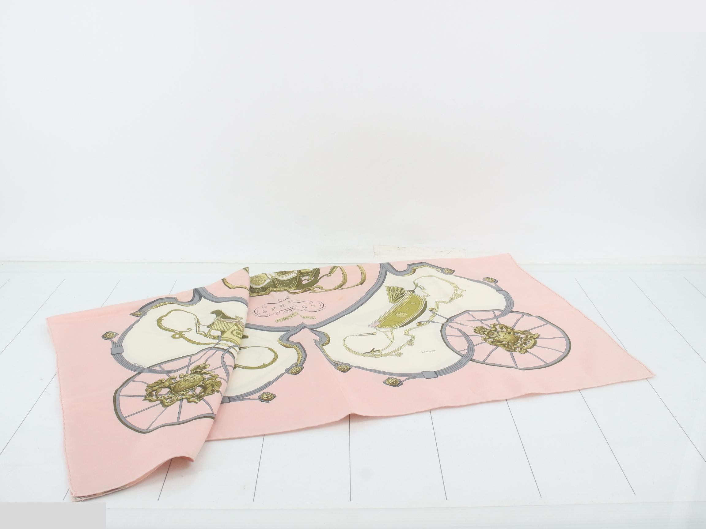 Carre 90 SPRINGS Carriage Scarf — view 3
