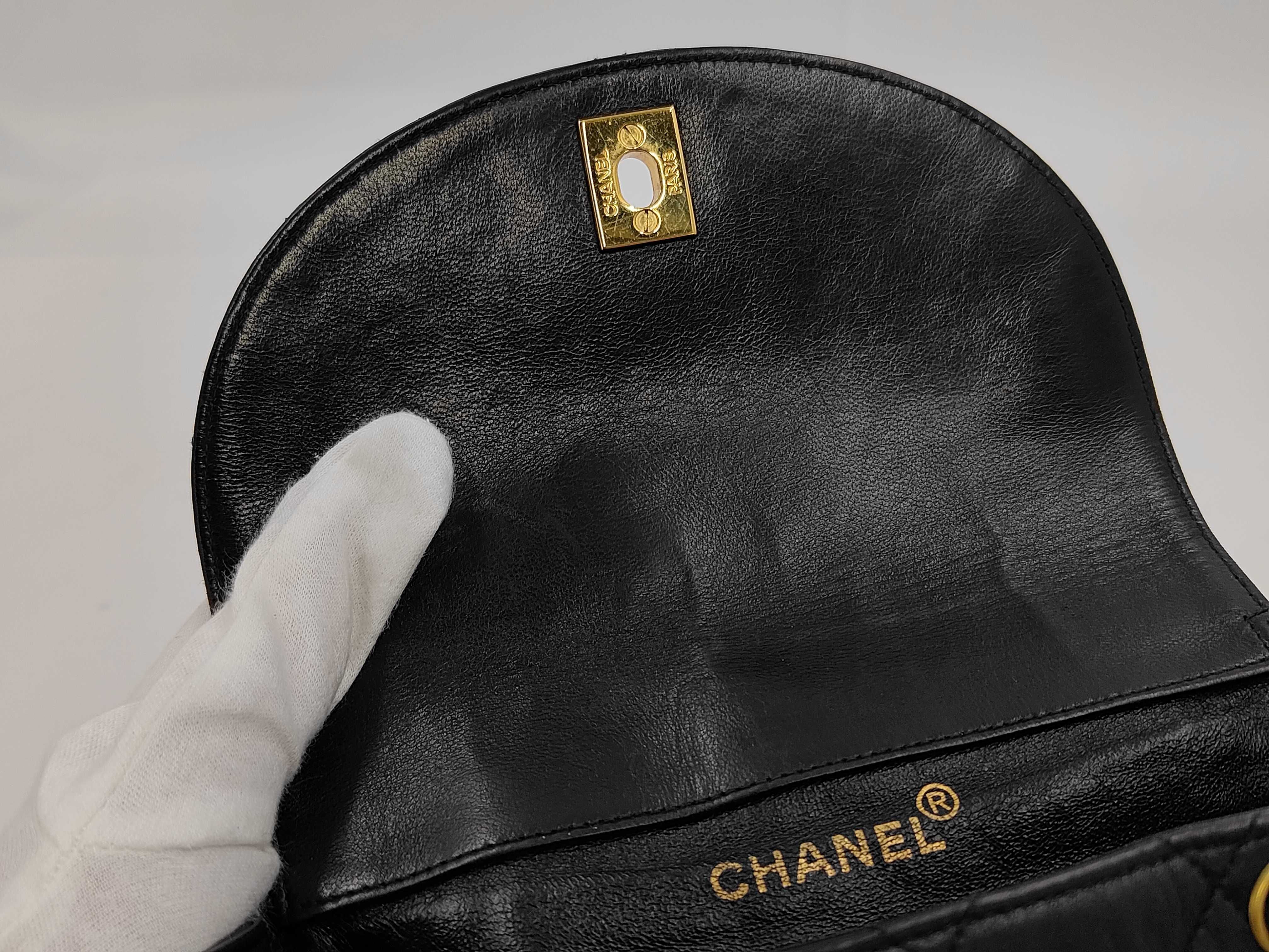 Matelassé Backpack, Lambskin, Black, Gold Hardware, 4032899 (Serial Number 4) — view 11