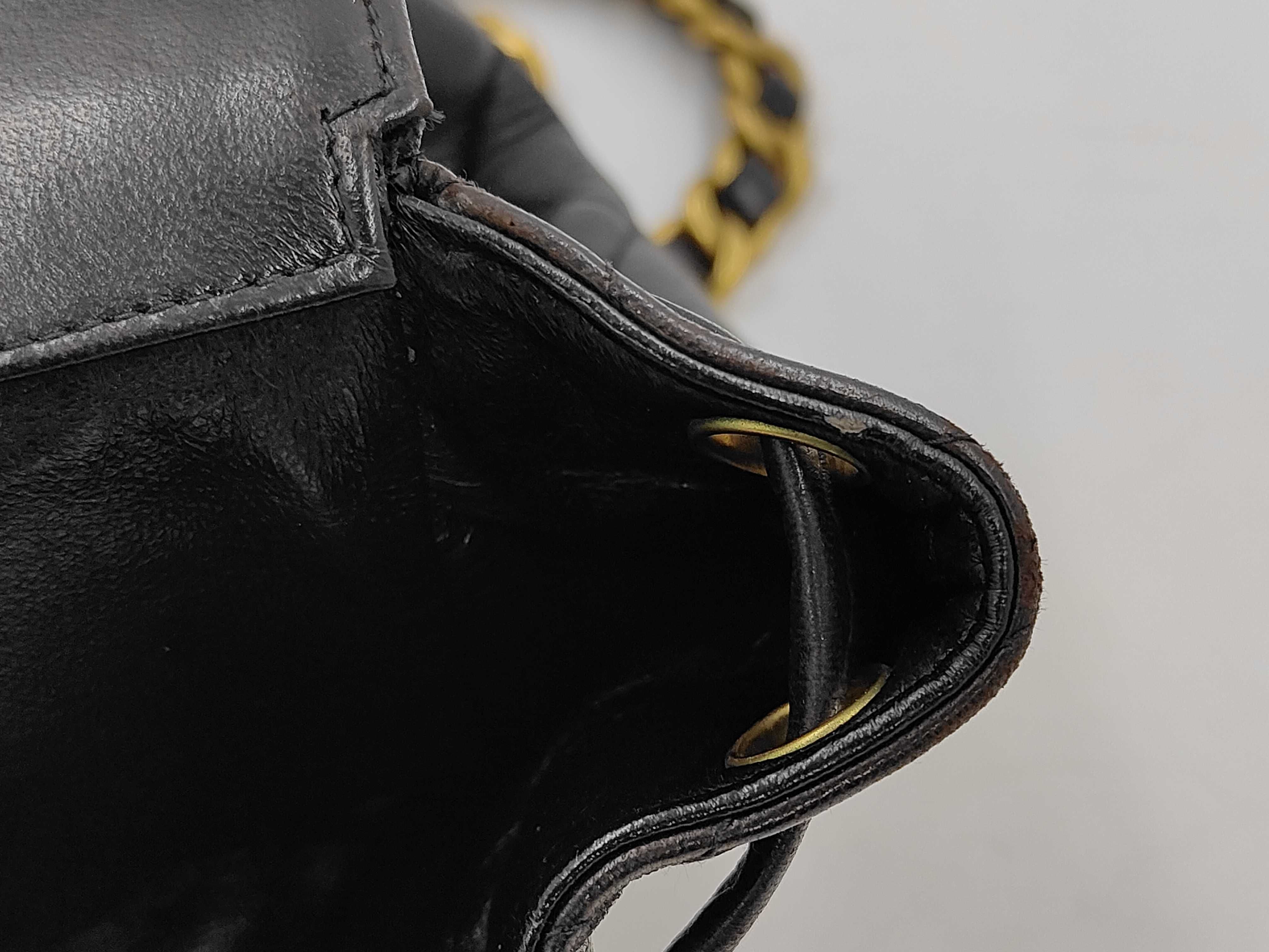 Matelassé Backpack, Lambskin, Black, Gold Hardware, 4032899 (Serial Number 4) — view 12