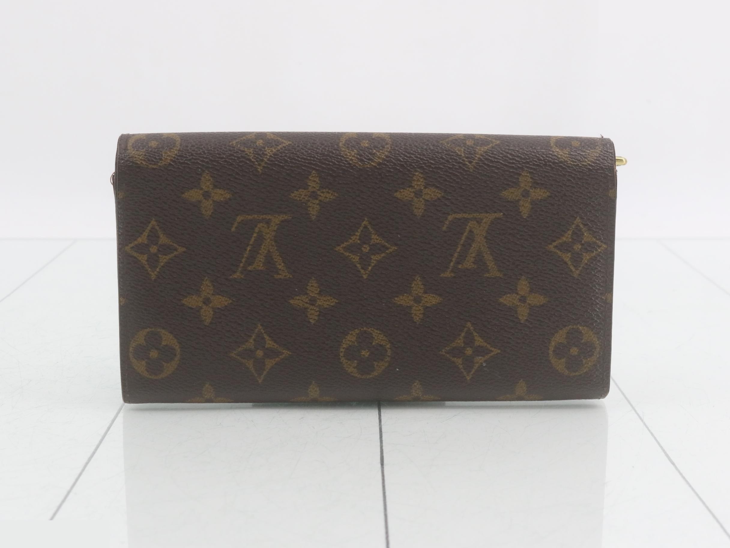 Monogram Portefeuille Sarah Bi-fold Long Wallet — view 2