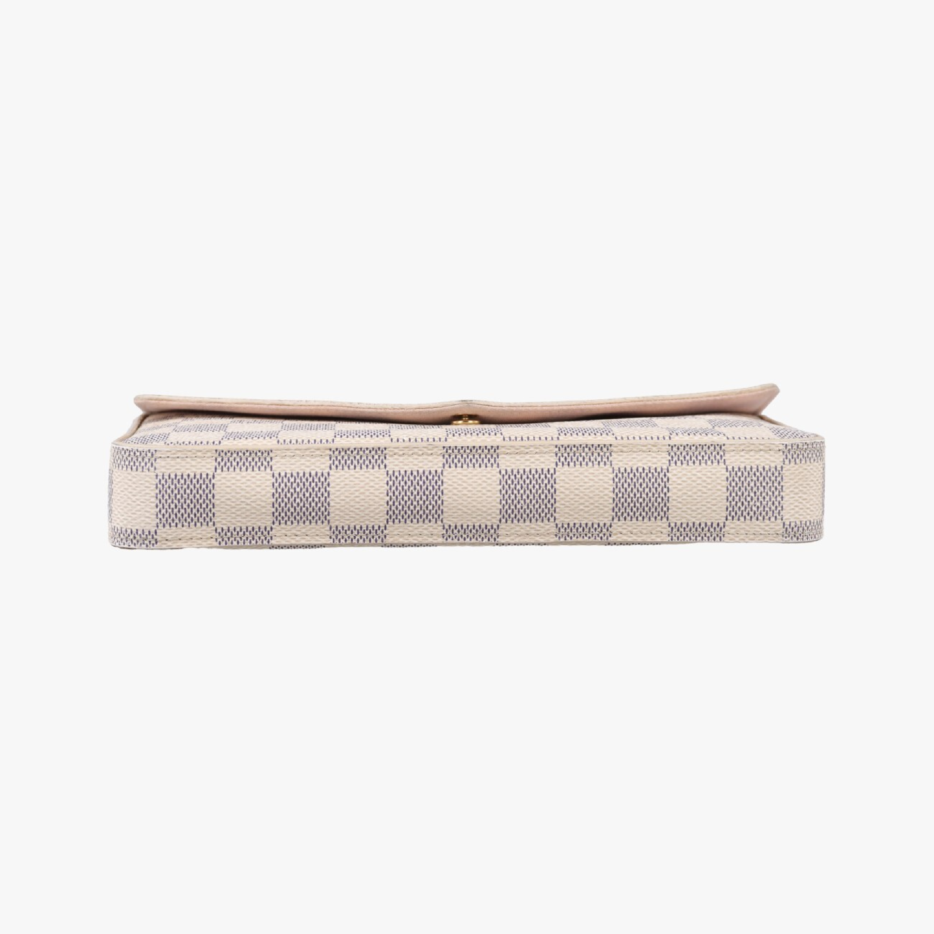 Pochette Felicie Azur Damier Canvas N63106 MI3156 Shoulder Bag — view 3
