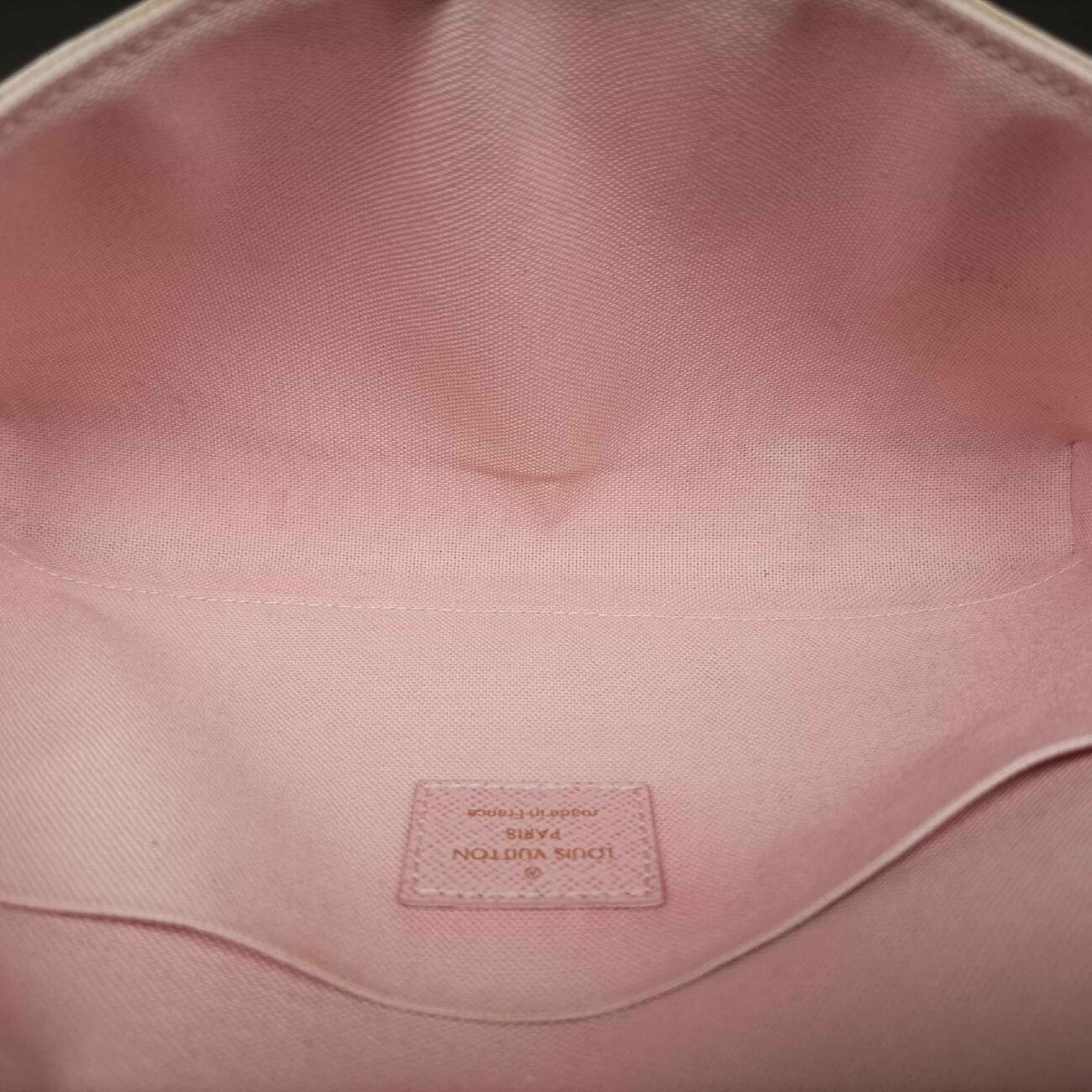 Pochette Felicie Azur Damier Canvas N63106 MI3156 Shoulder Bag — view 6