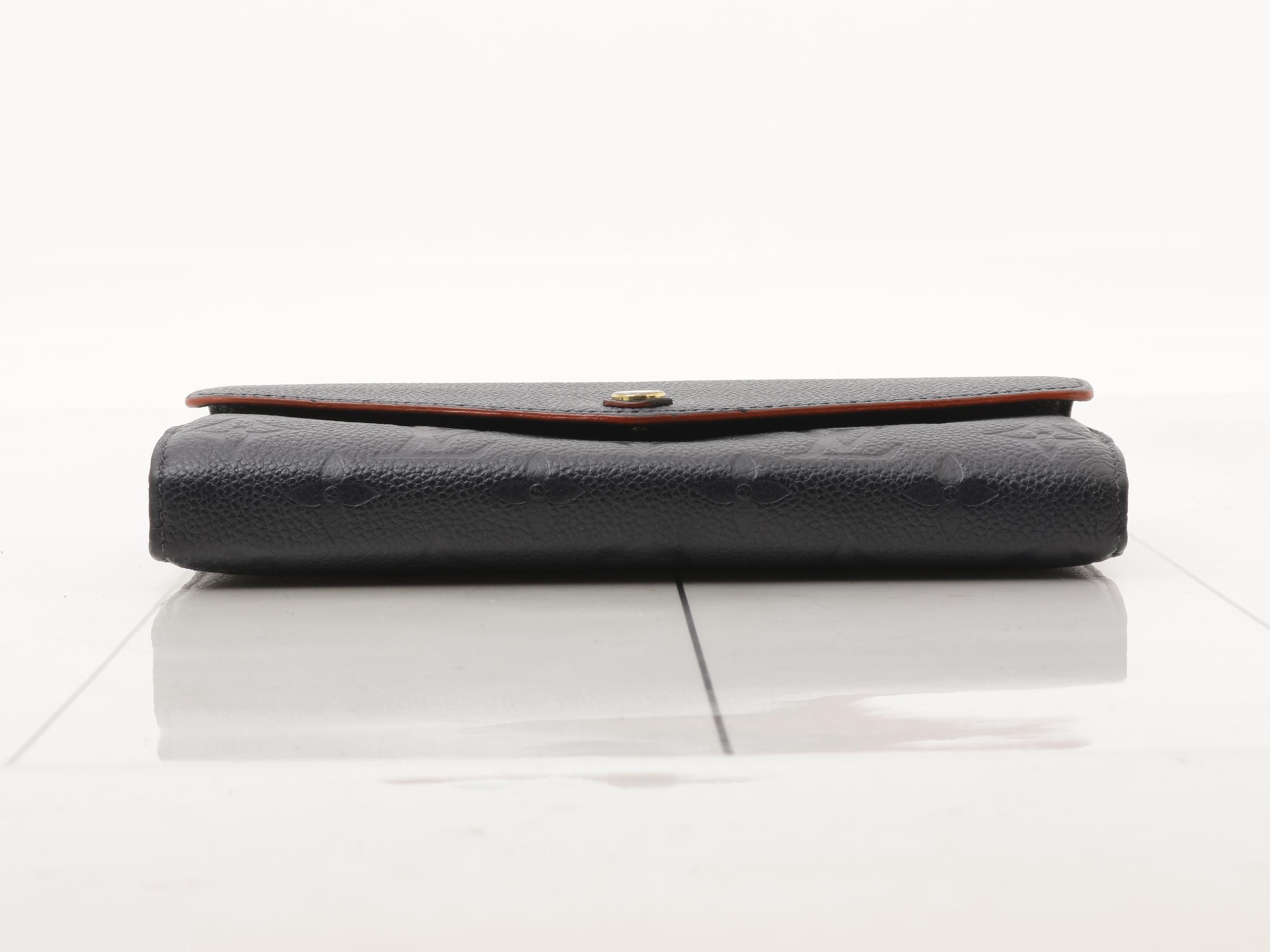Portefeuille Sarah Marine Rouge — view 3