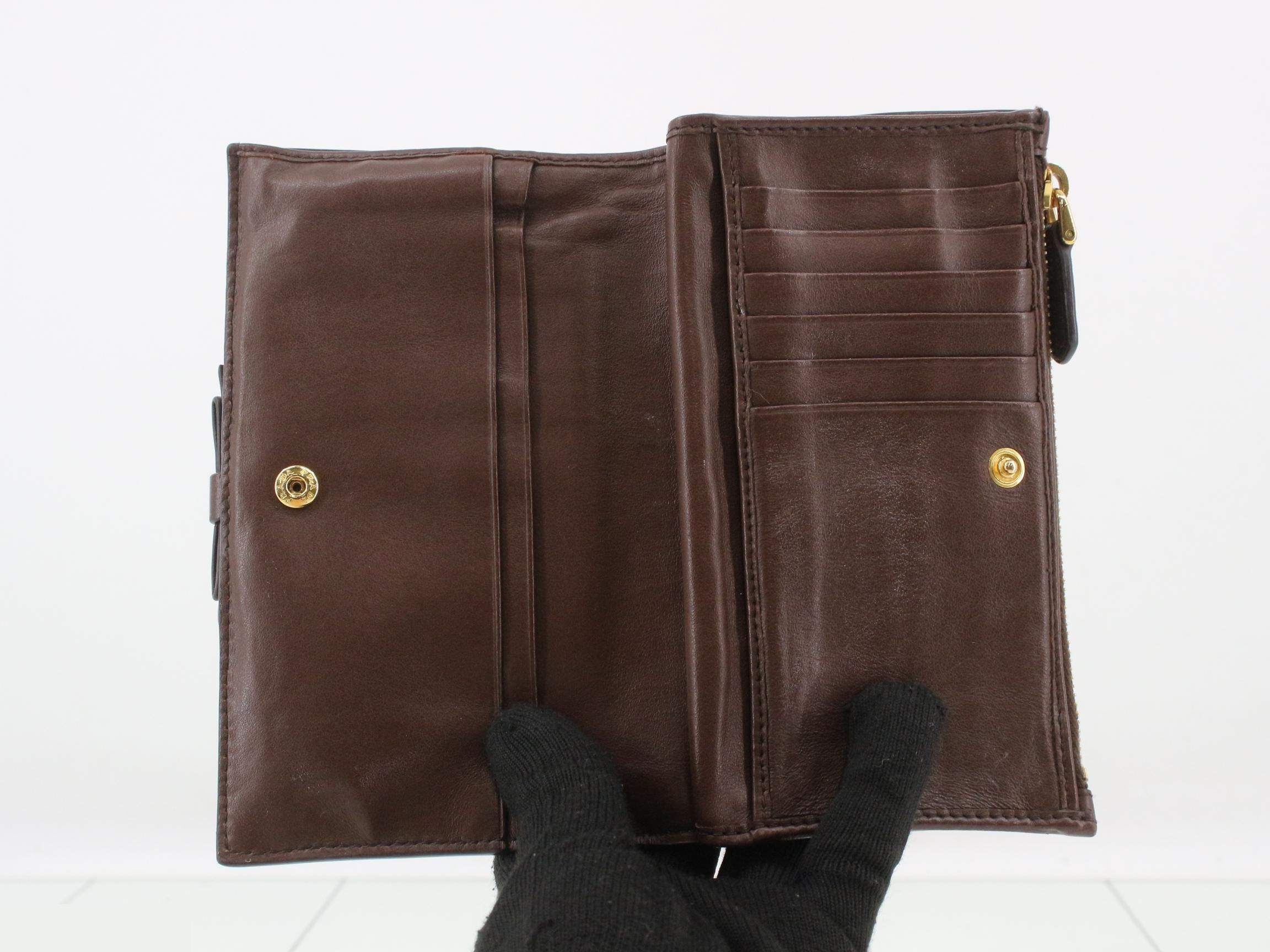 Other lines: Bags & Wallets, Logo, Jacquard, Brown — view 4