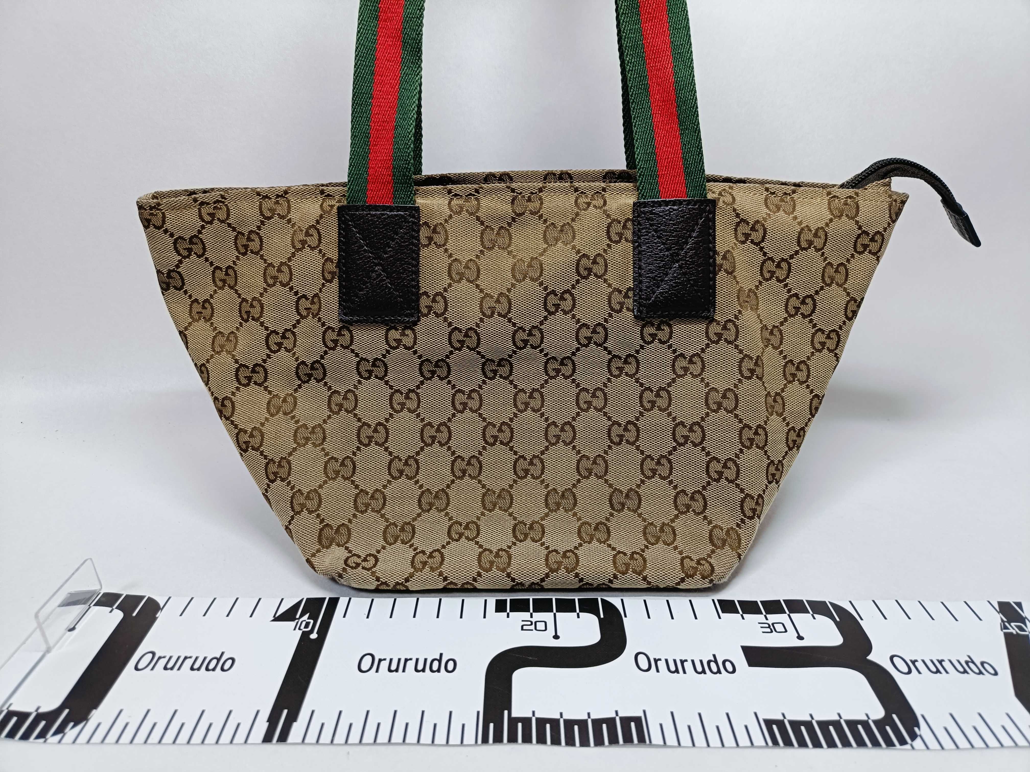 GG Canvas Handbag, Gucci Handbag, GG Canvas Sherry Line Handbag — view 2