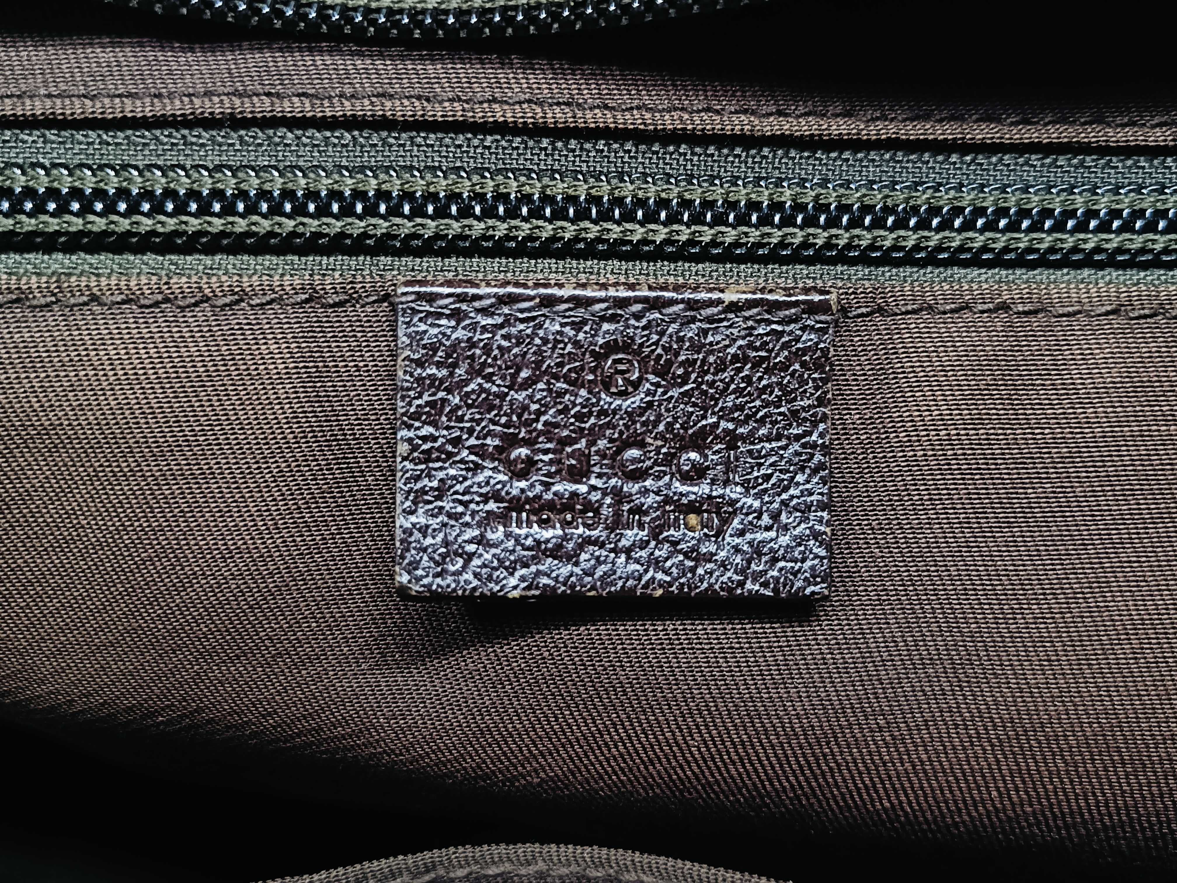 GG Canvas Handbag, Gucci Handbag, GG Canvas Sherry Line Handbag — view 14