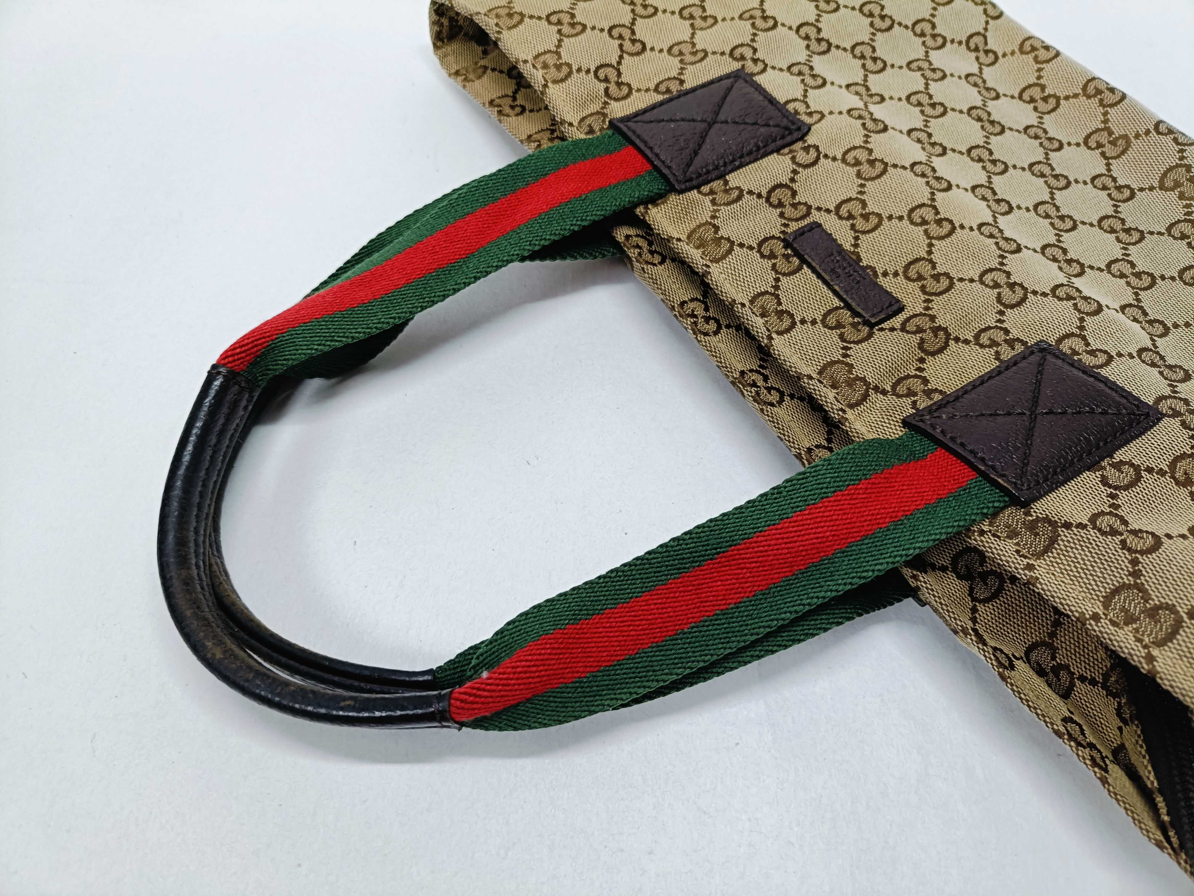 GG Canvas Handbag, Gucci Handbag, GG Canvas Sherry Line Handbag — view 3