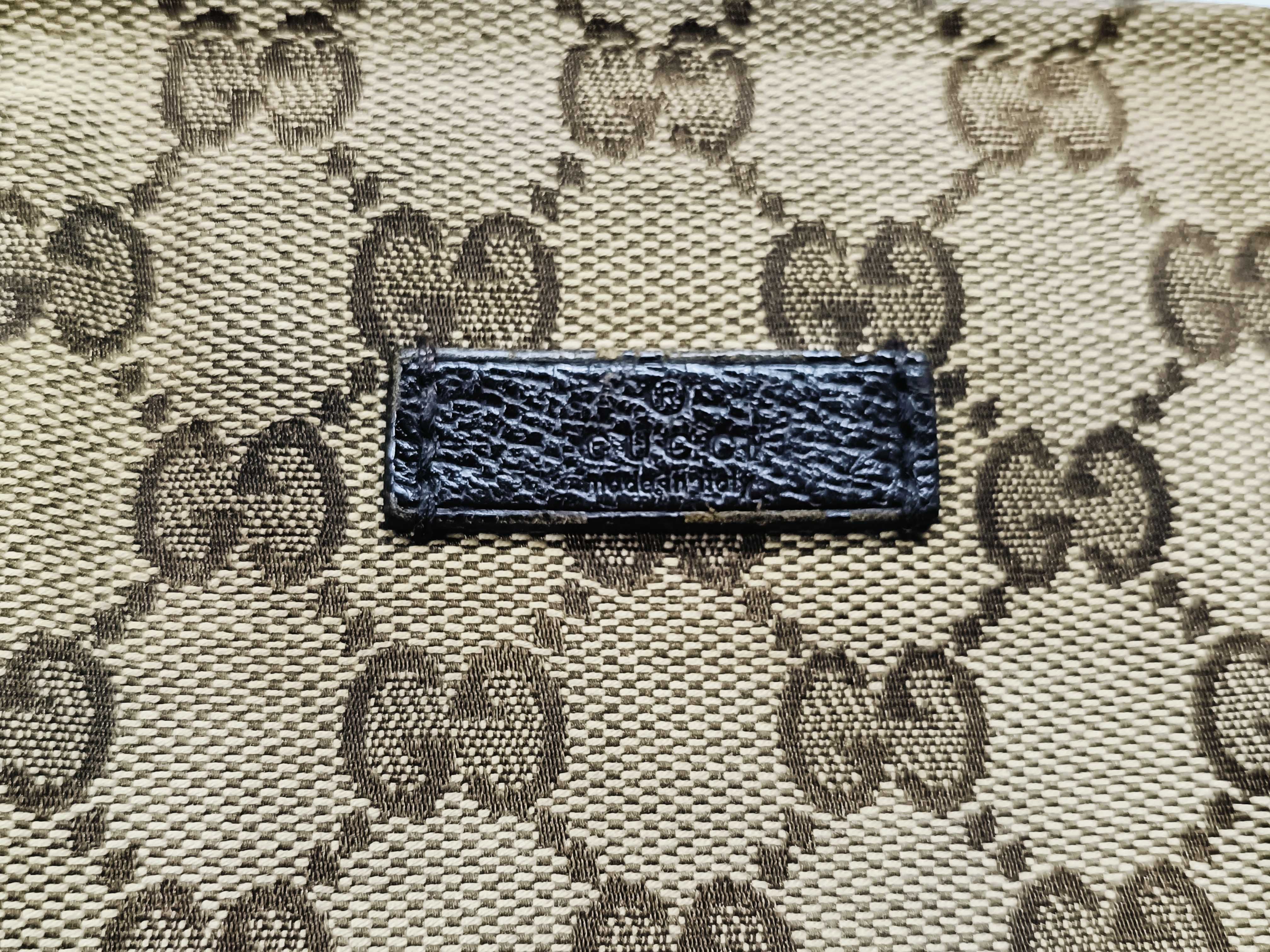 GG Canvas Handbag, Gucci Handbag, GG Canvas Sherry Line Handbag — view 10