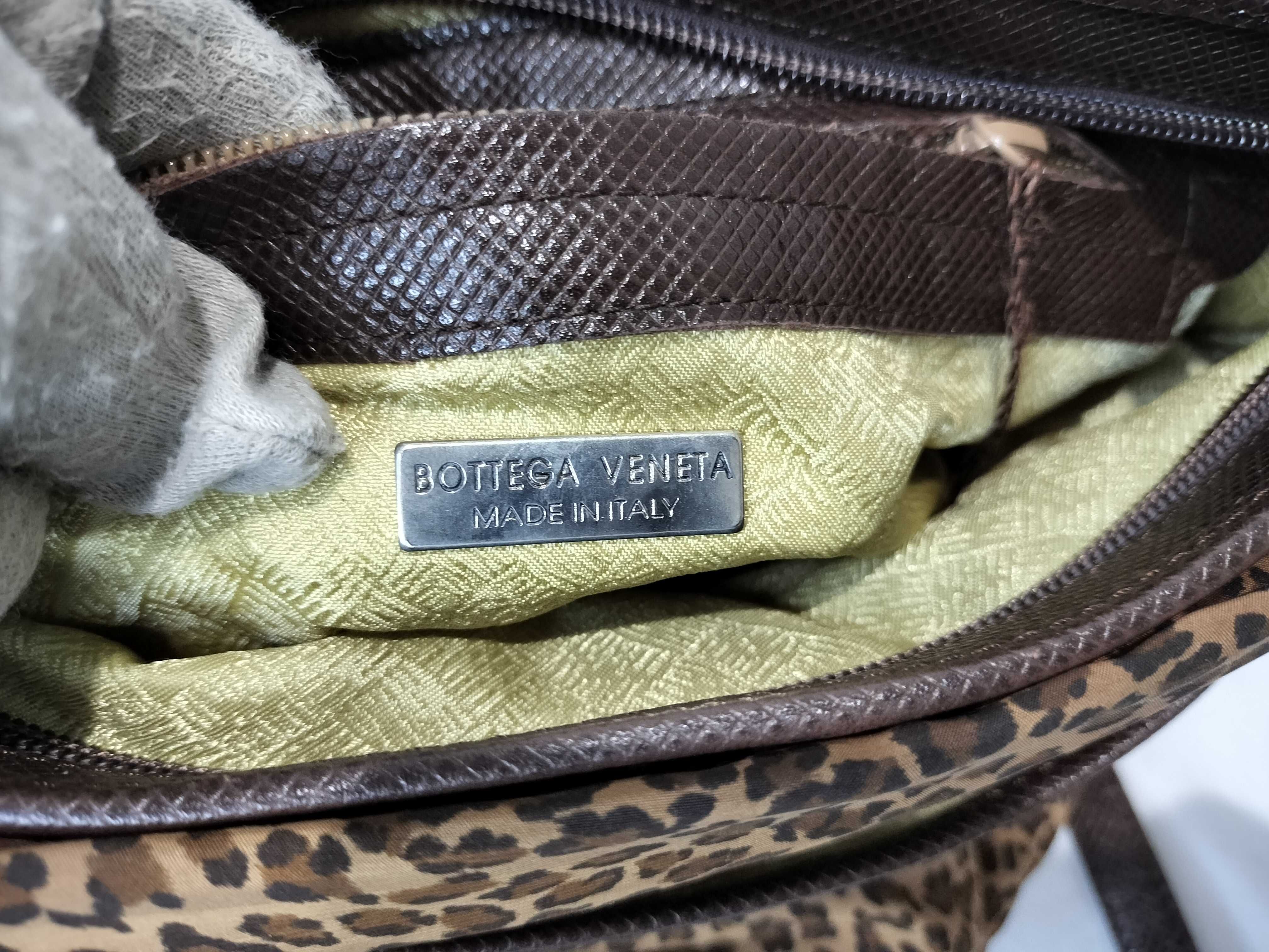 Nylon Leopard Print Tote Hand Shoulder Bag — view 12
