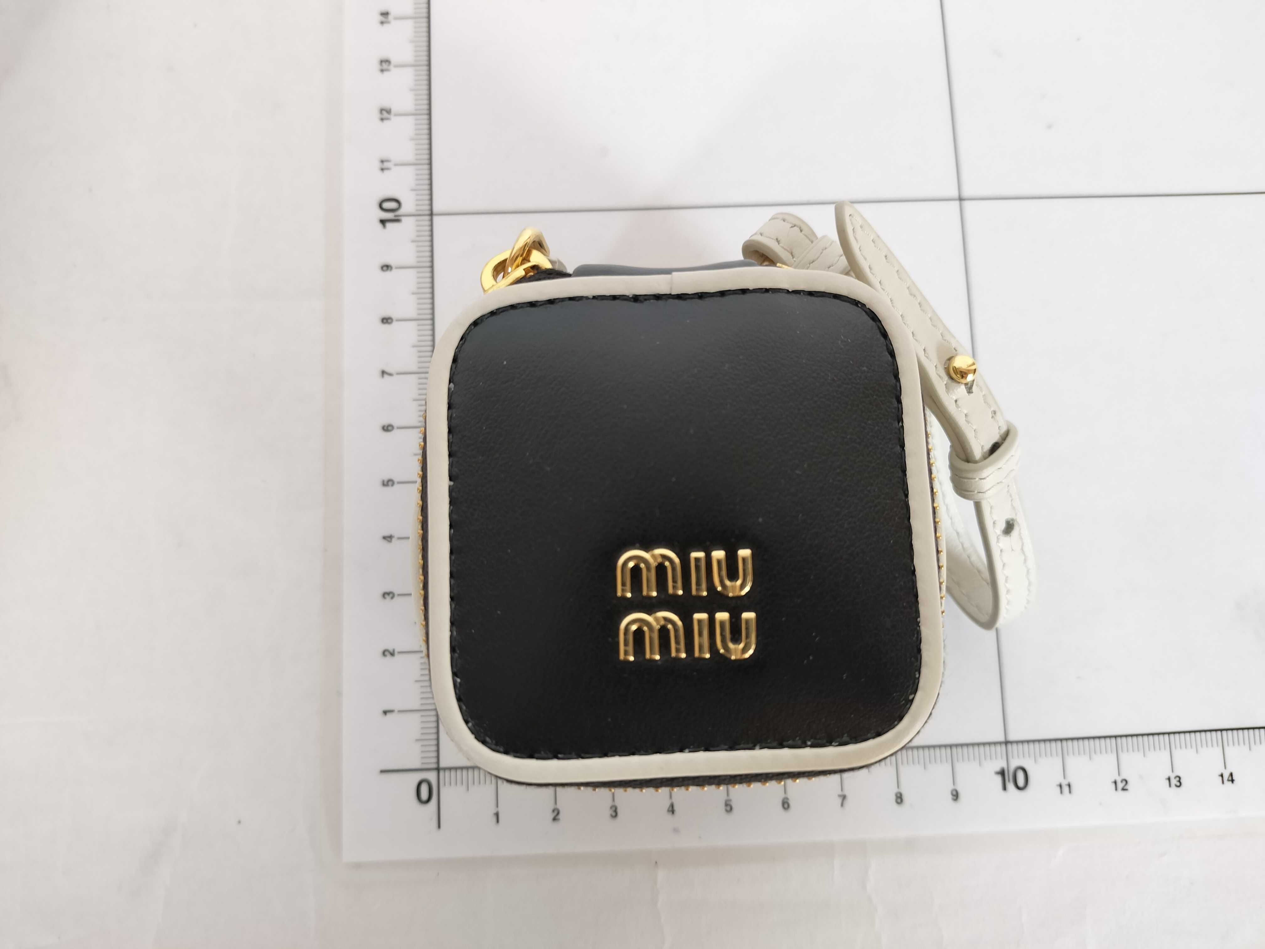 5TL527 Charm Bag Black White Charm — view 3