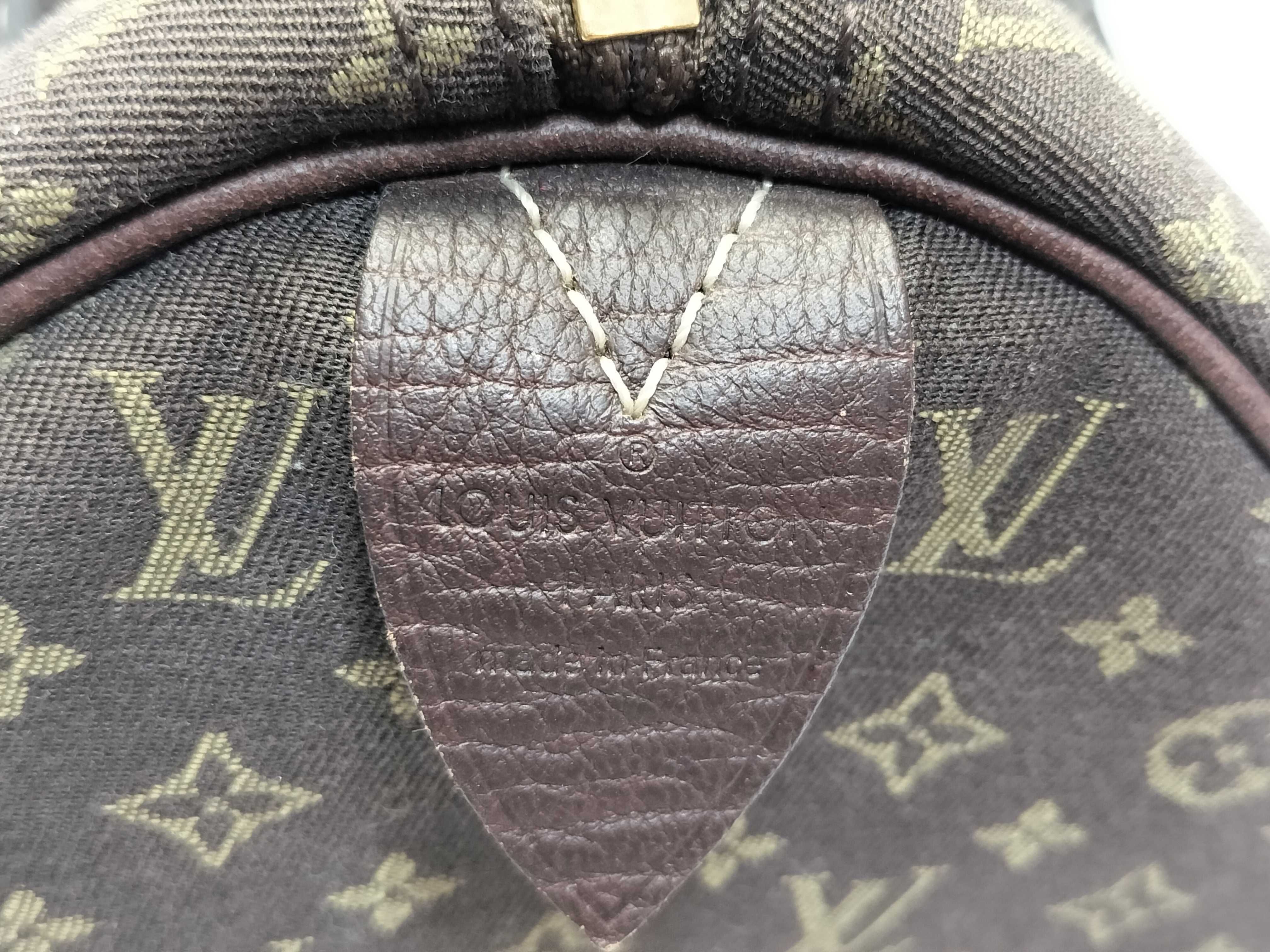 Monogram Mini Lin M95224 Speedy 30 Boston Bag — view 12