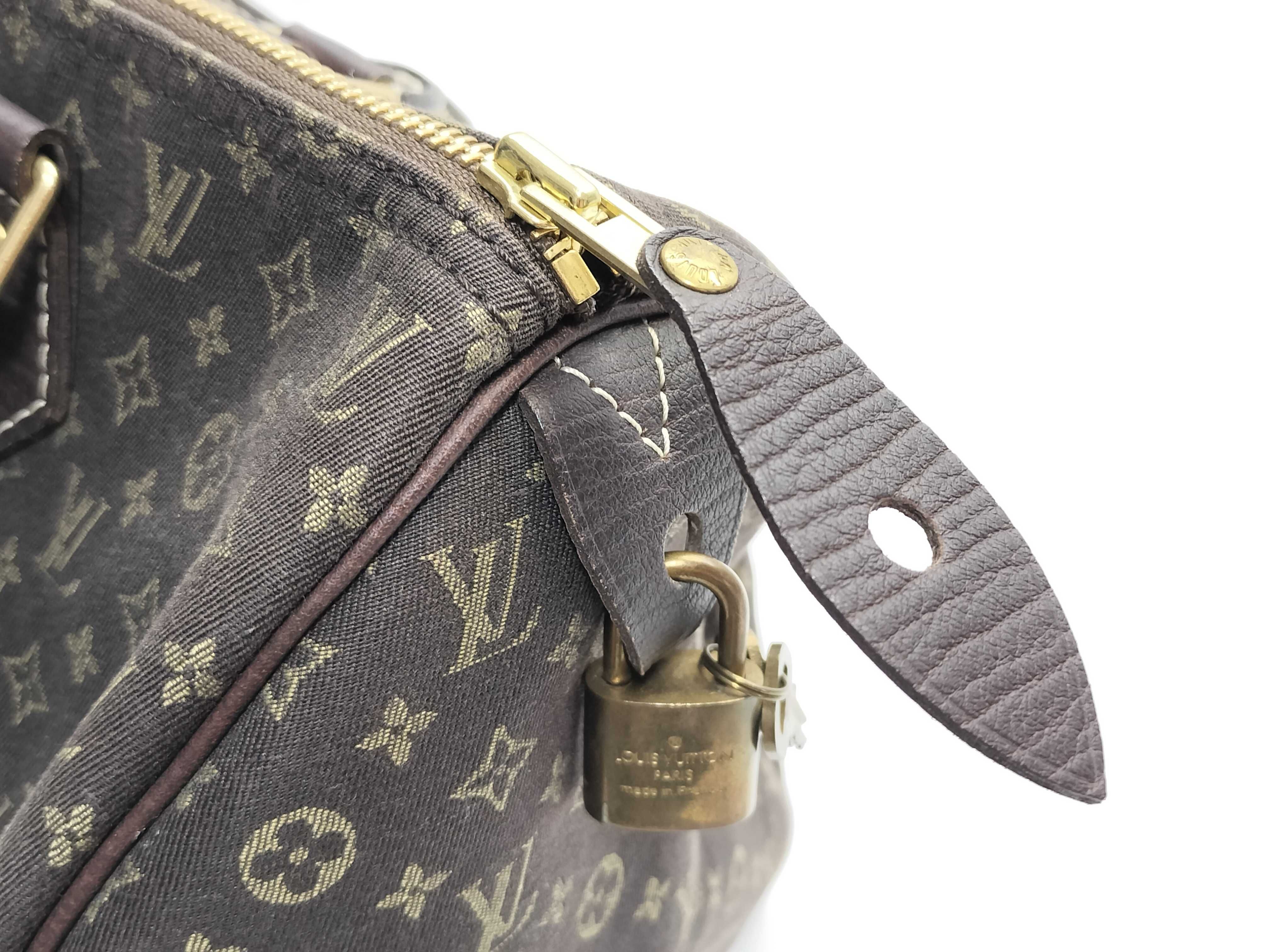 Monogram Mini Lin M95224 Speedy 30 Boston Bag — view 9