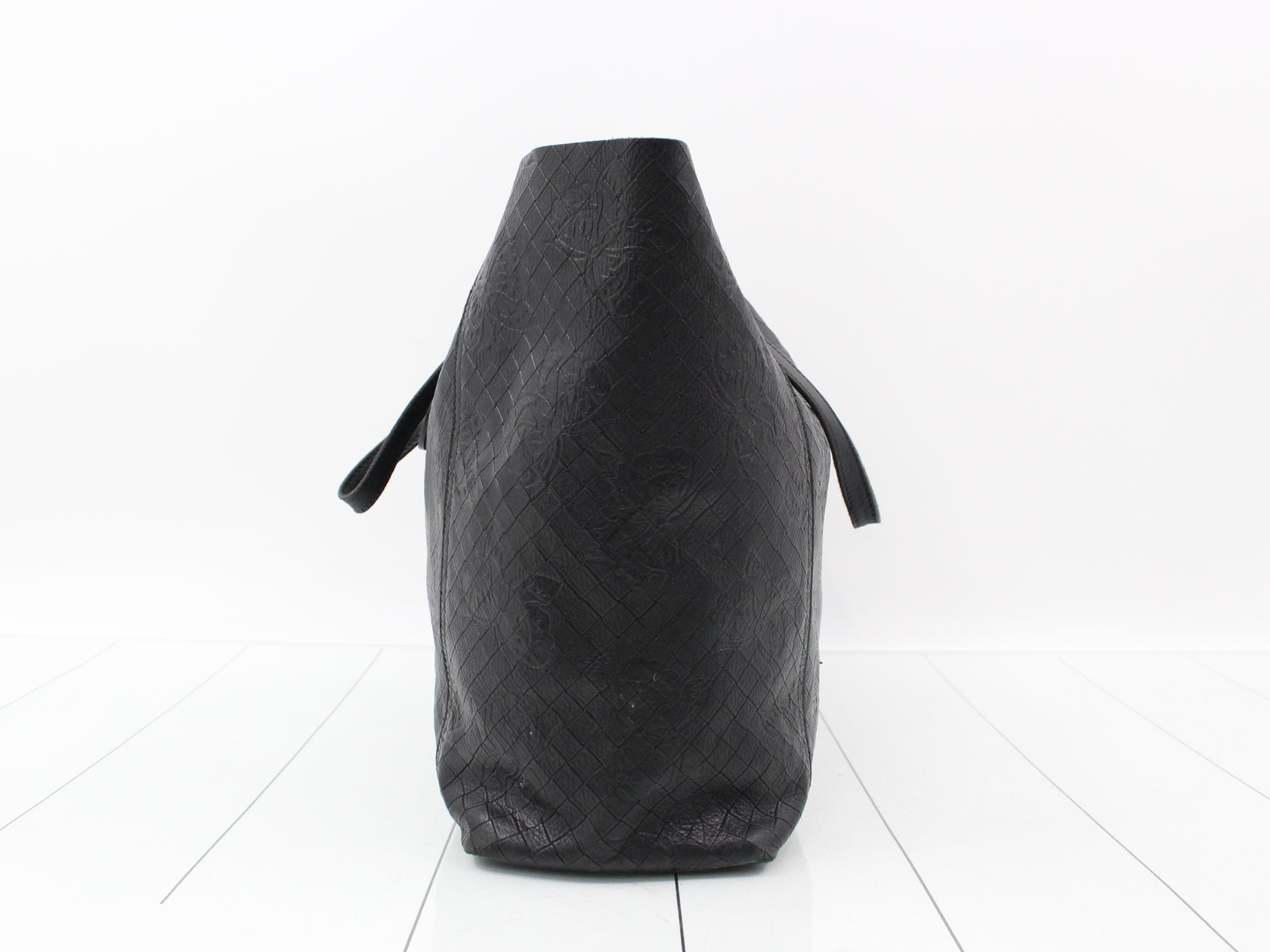 Intrecciato-style butterfly tote bag — view 3