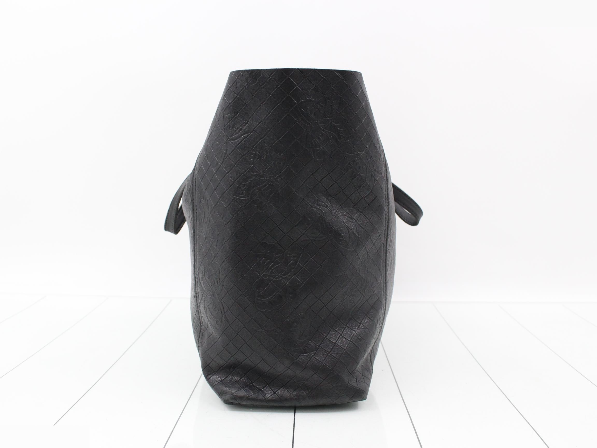 Intrecciato-style butterfly tote bag — view 4