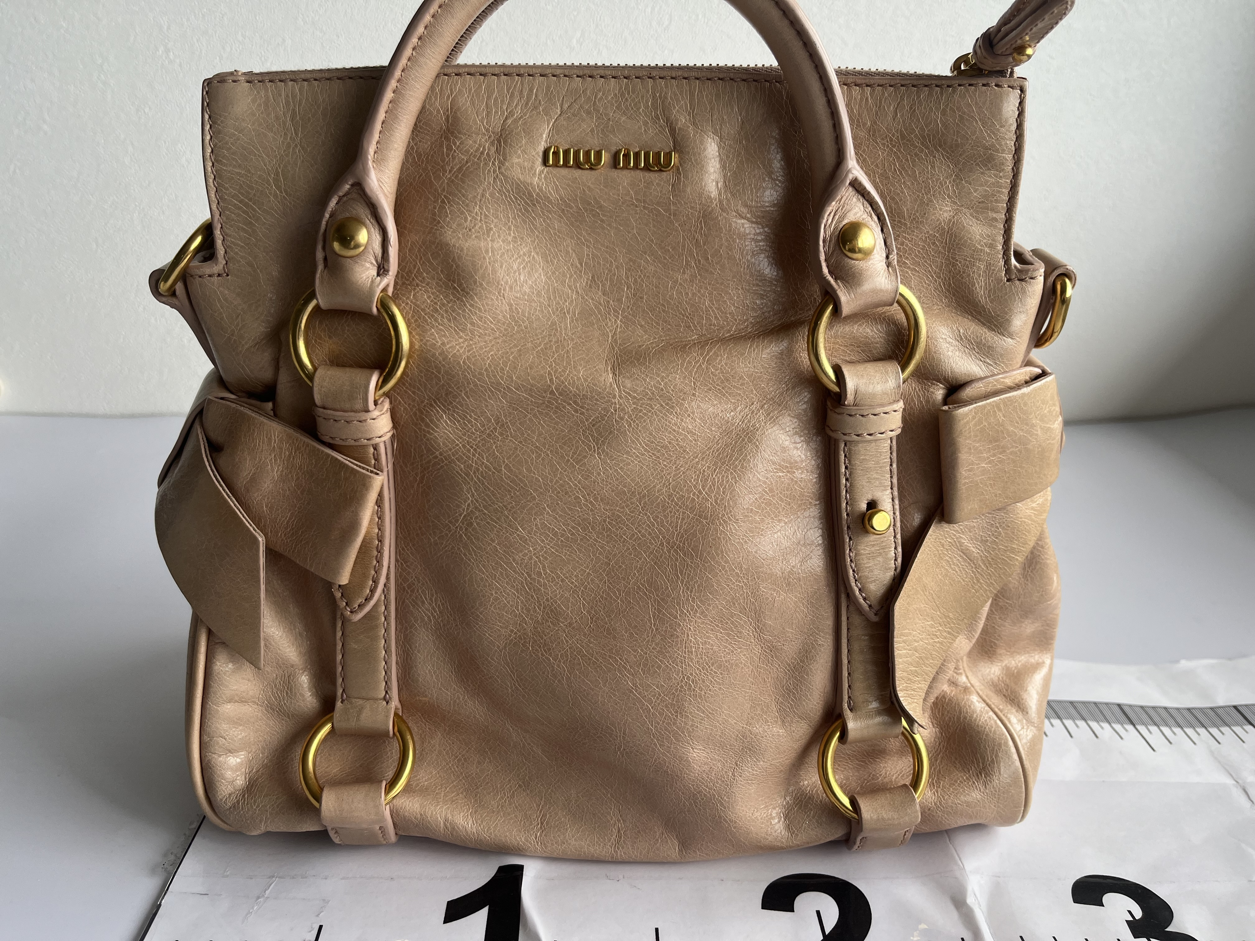 Vitello Luxe 2-Way Handbag with Shoulder Strap — view 2