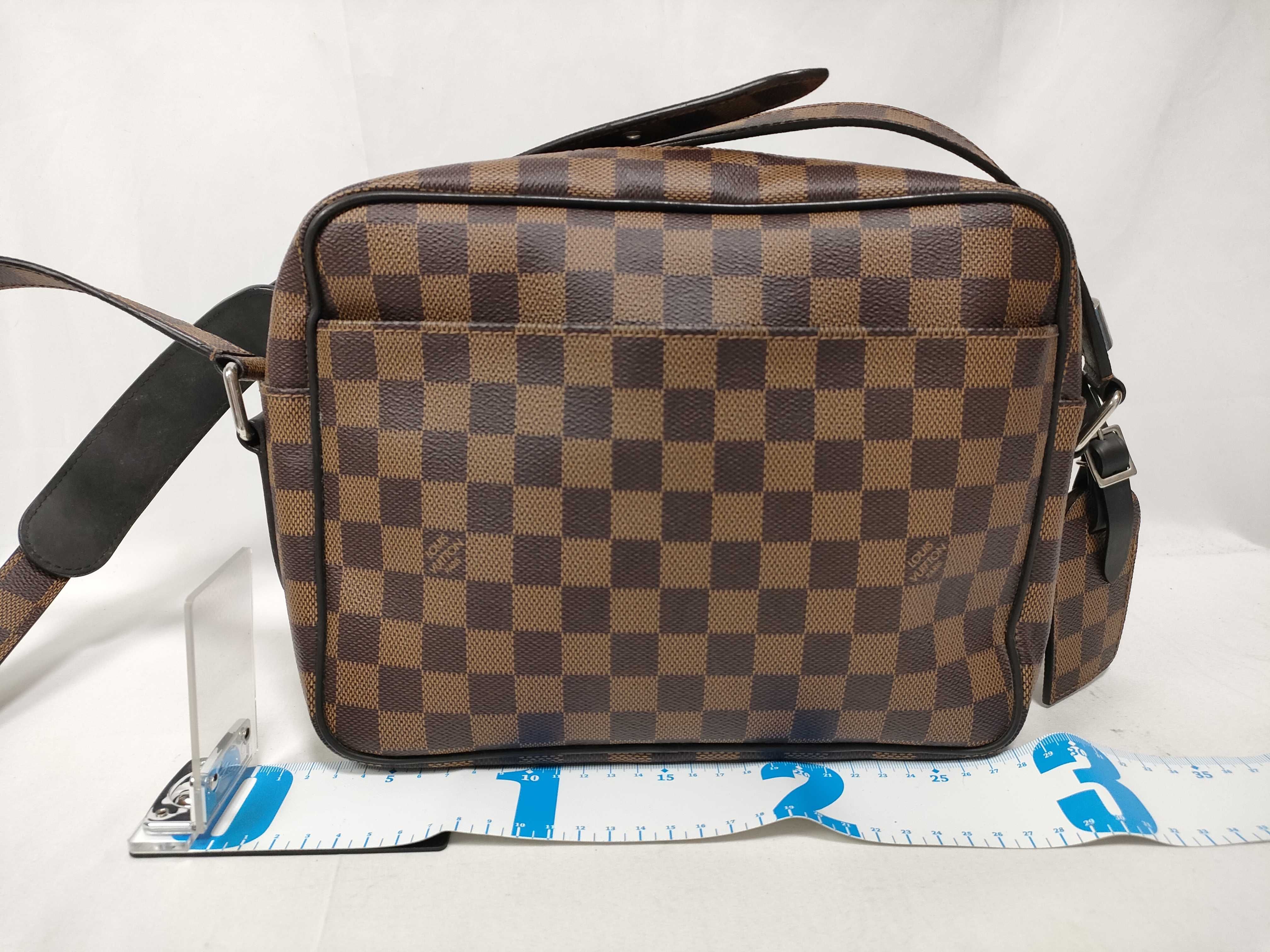 Savannah Chapman Damier Nile PM Shoulder Bag N42704 RI5106 Brown — view 2