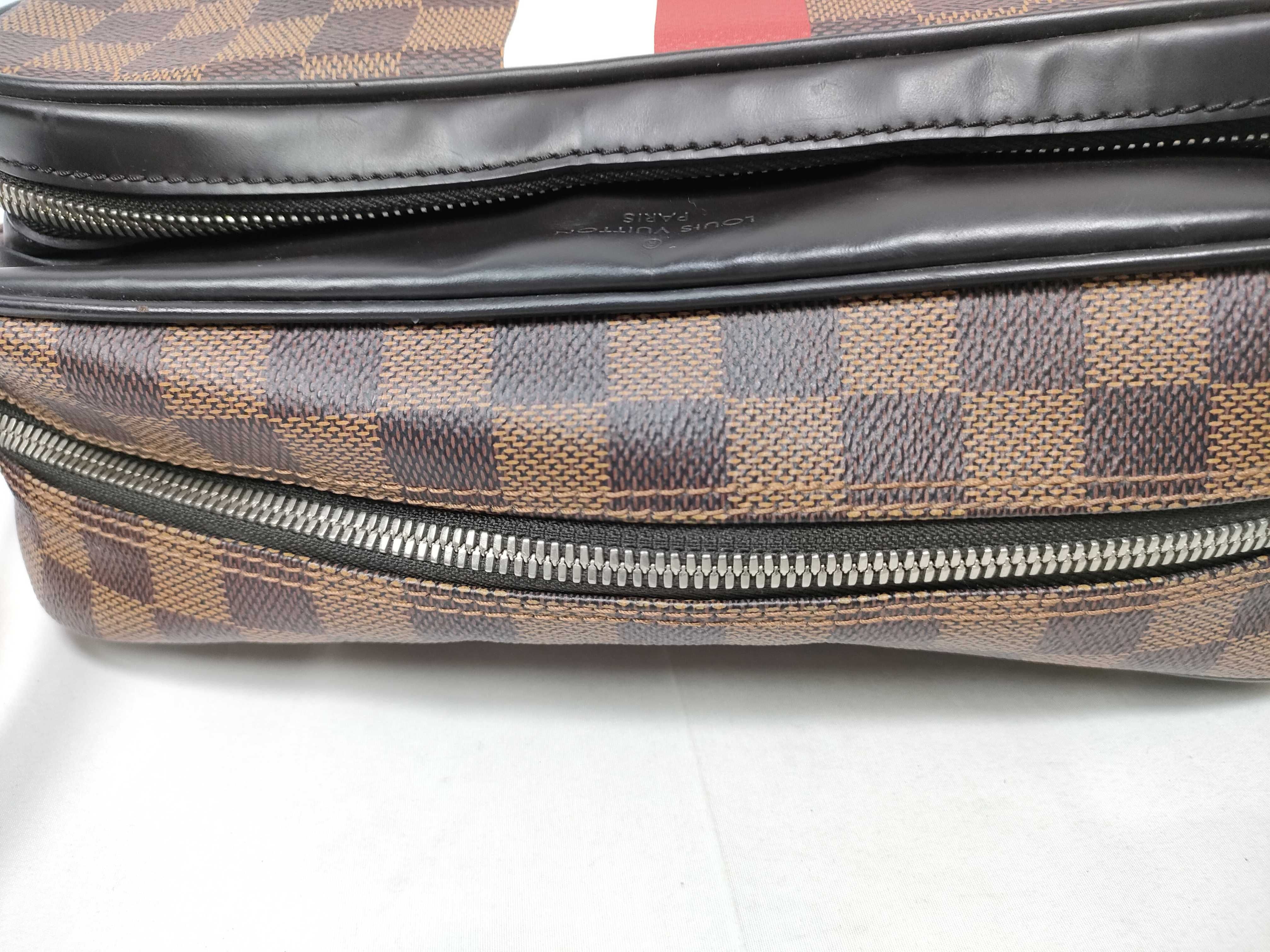 Savannah Chapman Damier Nile PM Shoulder Bag N42704 RI5106 Brown — view 12