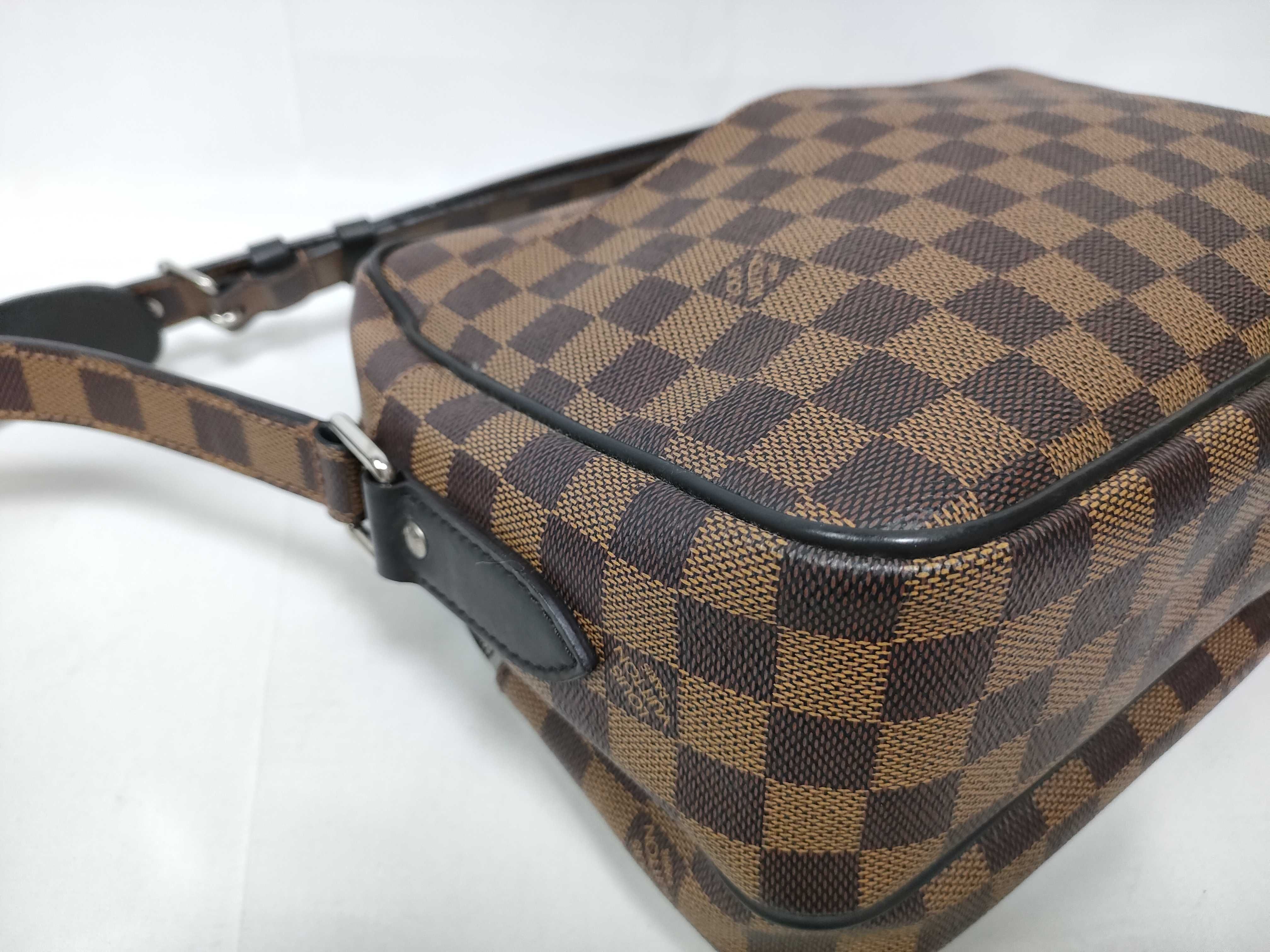 Savannah Chapman Damier Nile PM Shoulder Bag N42704 RI5106 Brown — view 5