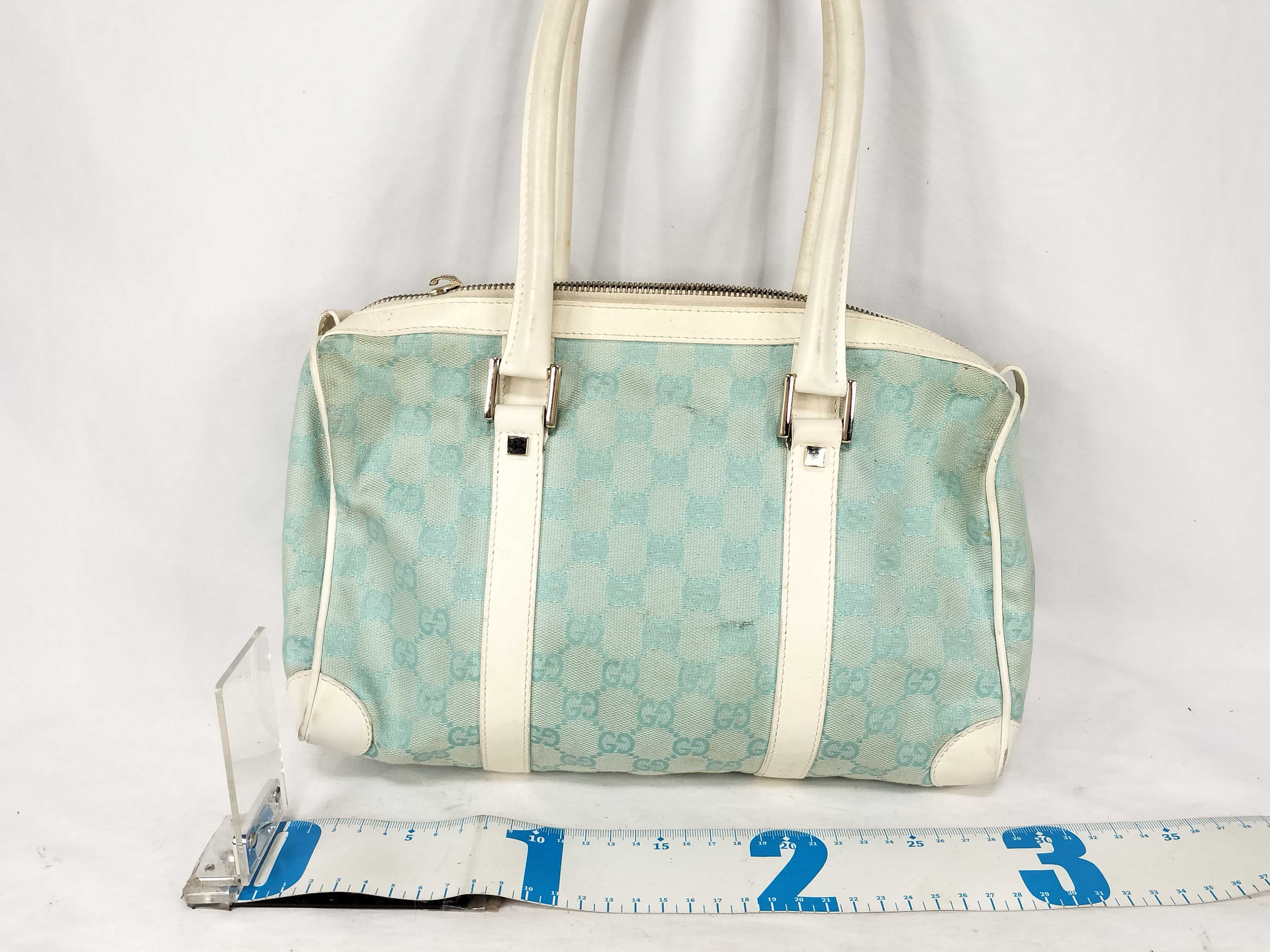 GG Canvas Gucci Mini Boston Bag 0000851 3754 Handbag — view 2