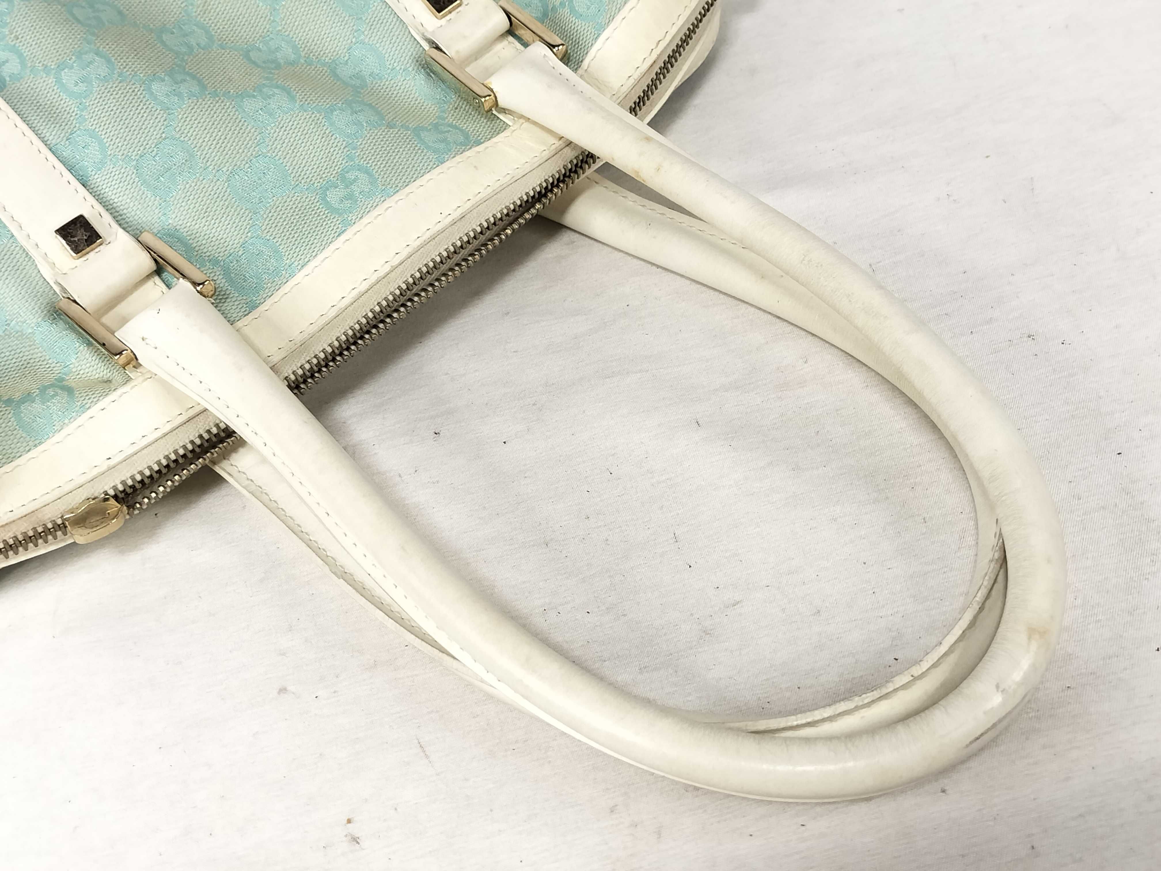 GG Canvas Gucci Mini Boston Bag 0000851 3754 Handbag — view 3