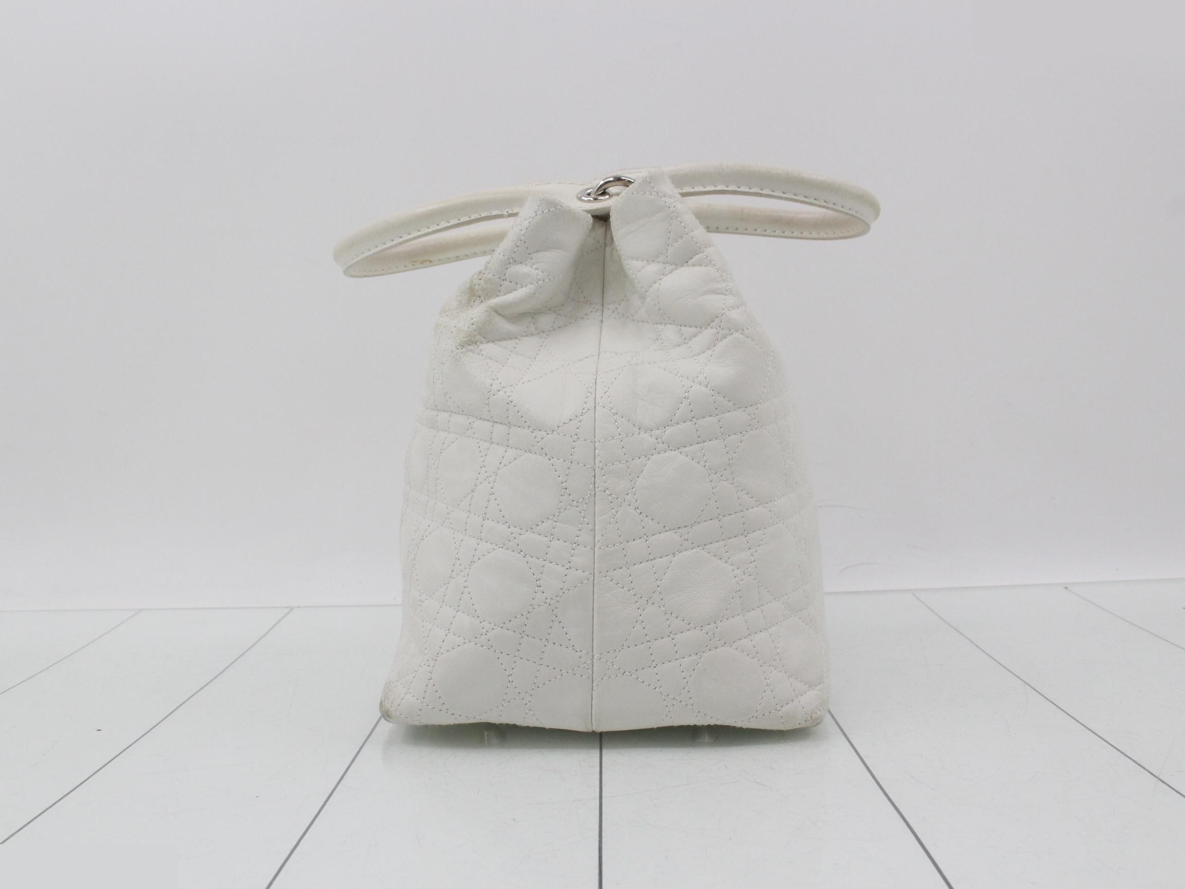 Lady Dior White Handbag — view 4