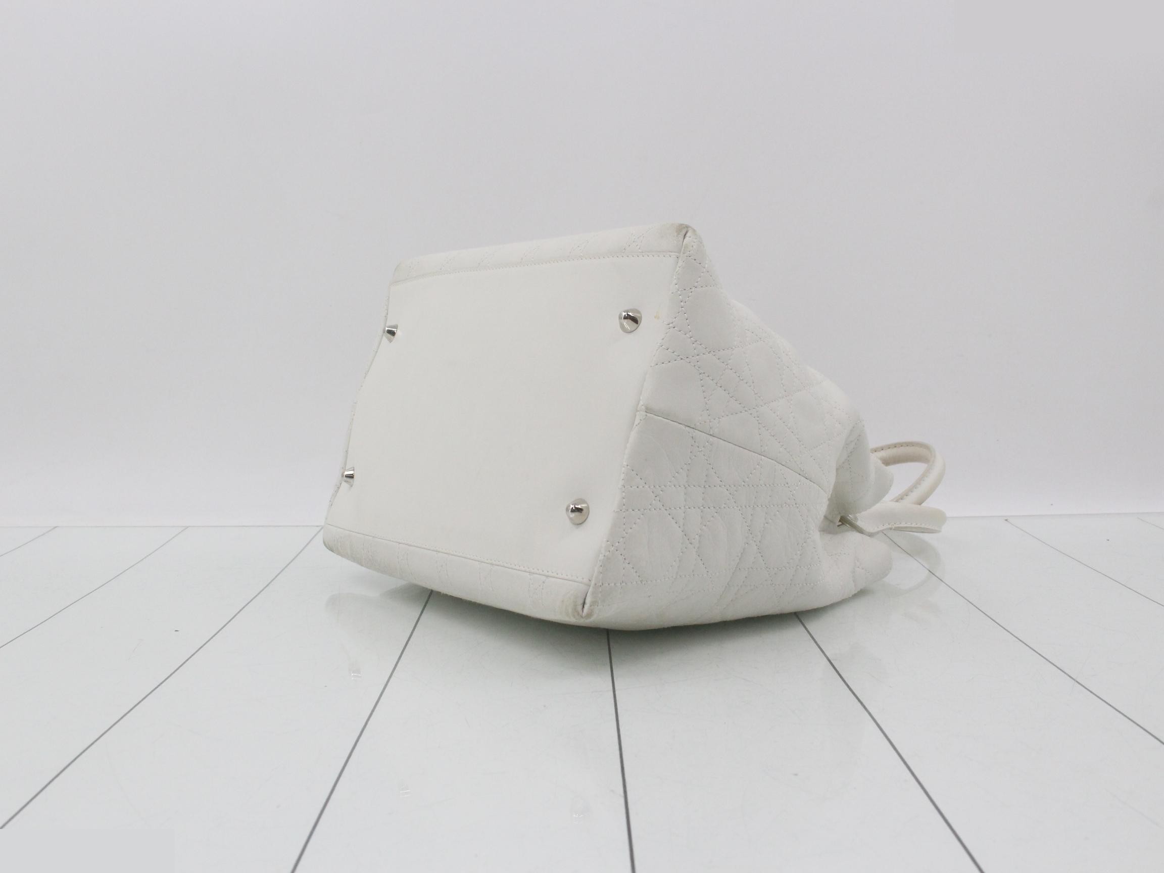 Lady Dior White Handbag — view 6