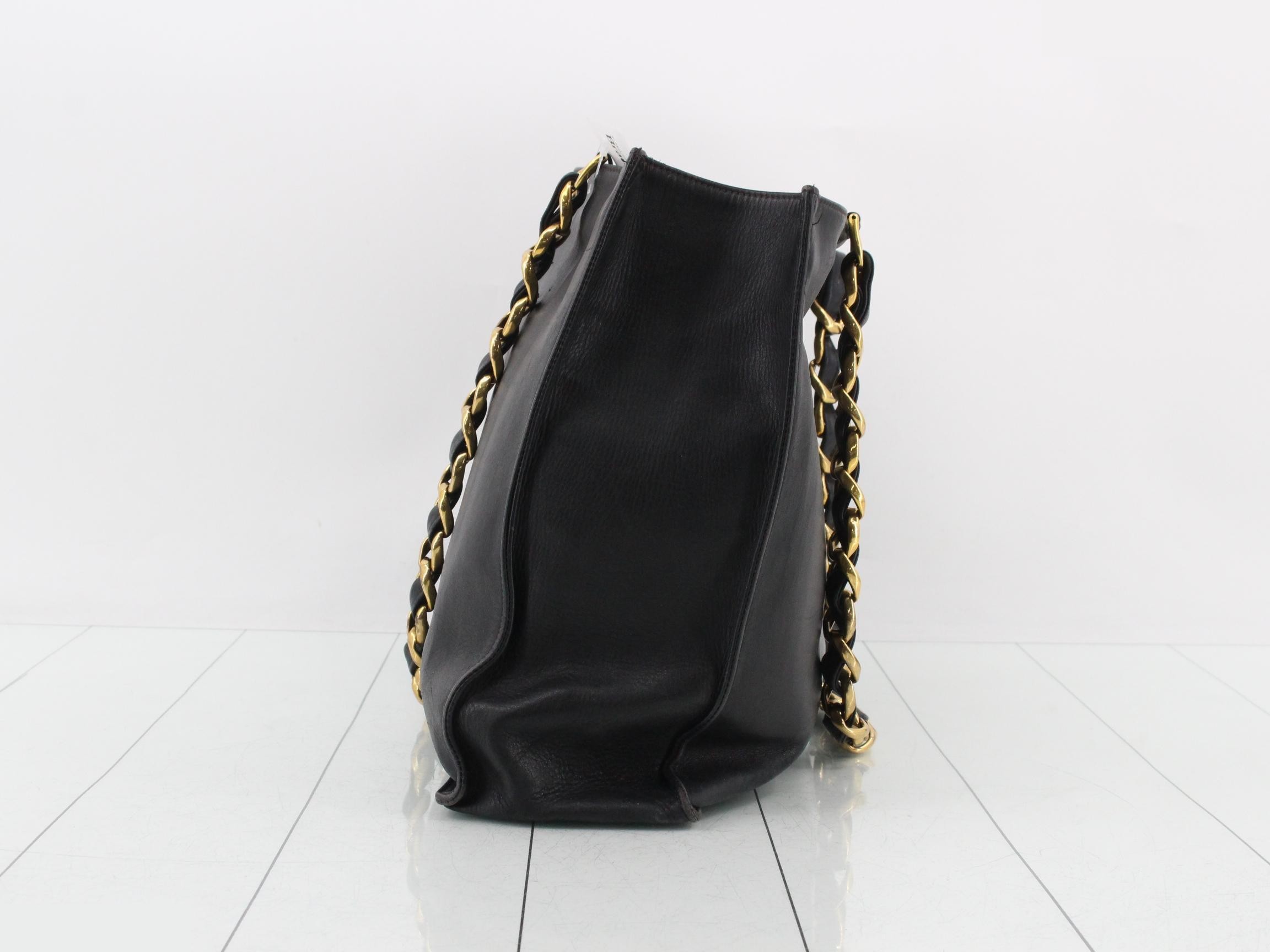 Coco Mark Chain Tote Bag — view 3