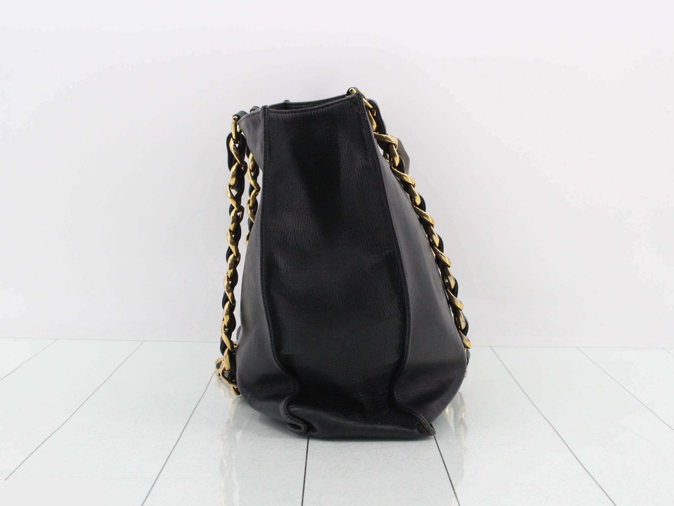 Coco Mark Chain Tote Bag — view 4