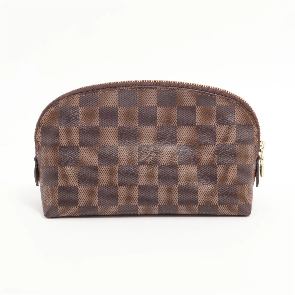 Damier Pochette Cosmetic PM N47516 Brown Pouch RFID Reactive — view 2
