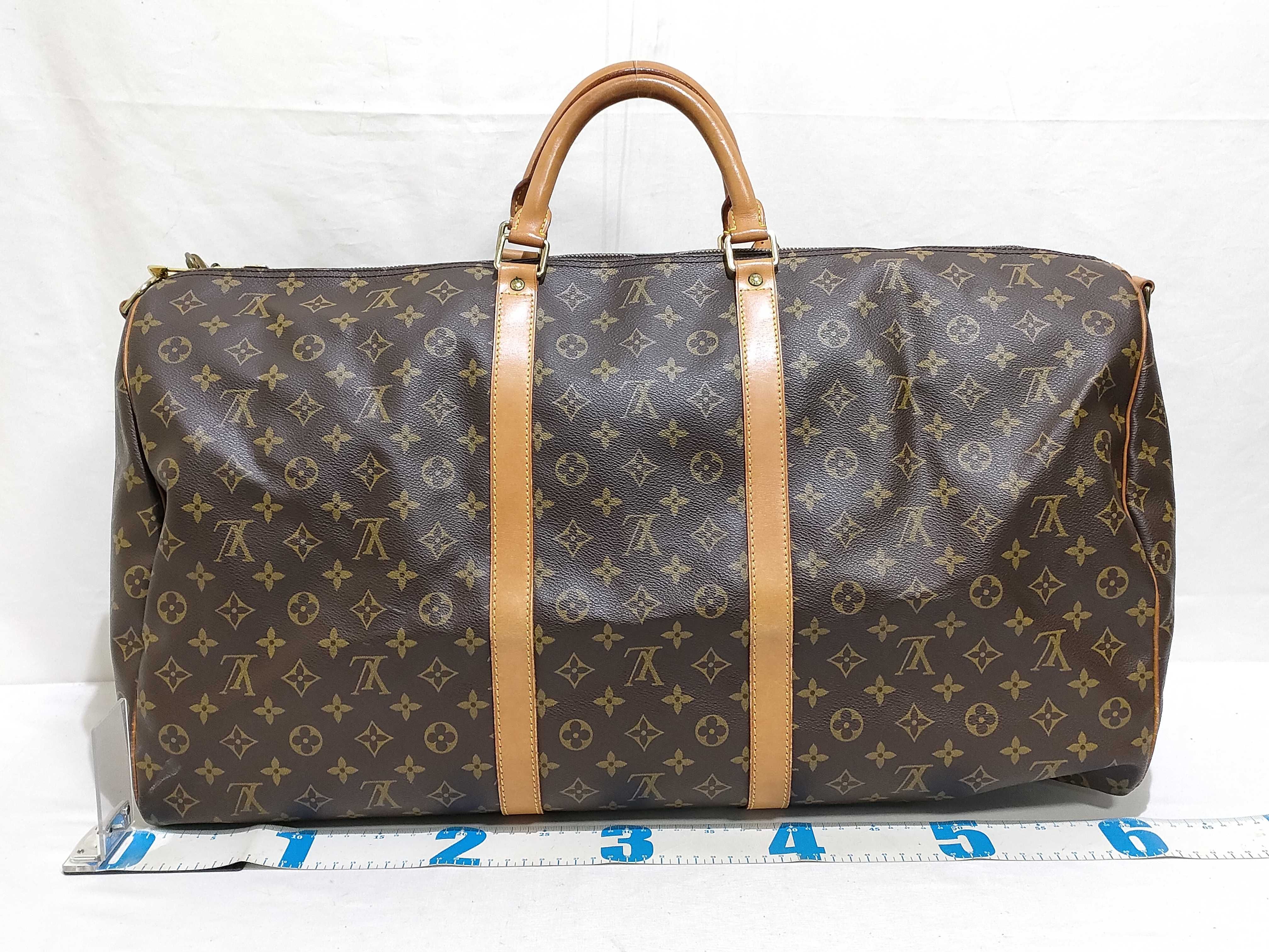 Monogram M41412 Monogram Keepall Bandoulière 60 Boston Bag — view 2