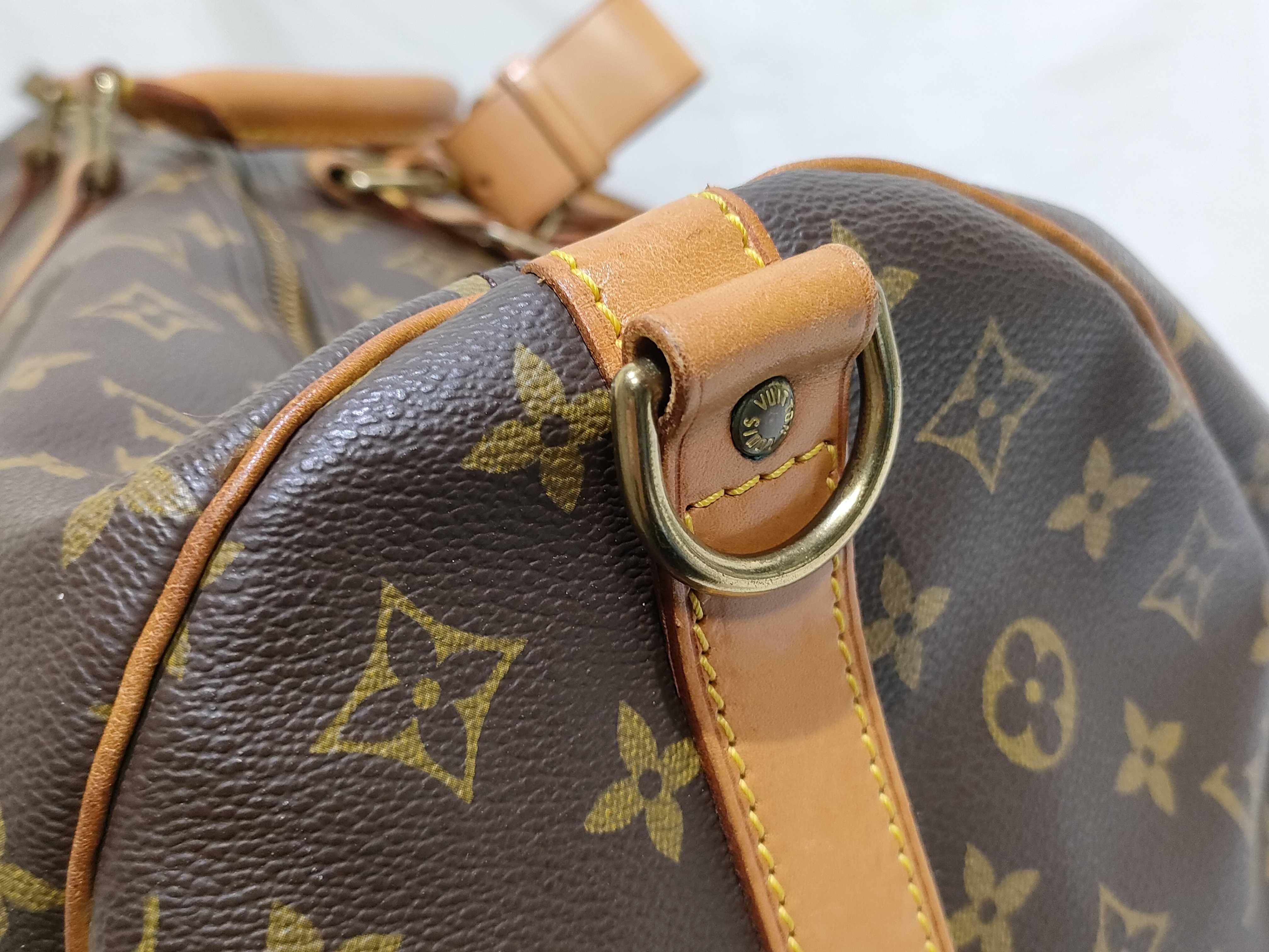 Monogram M41412 Monogram Keepall Bandoulière 60 Boston Bag — view 13