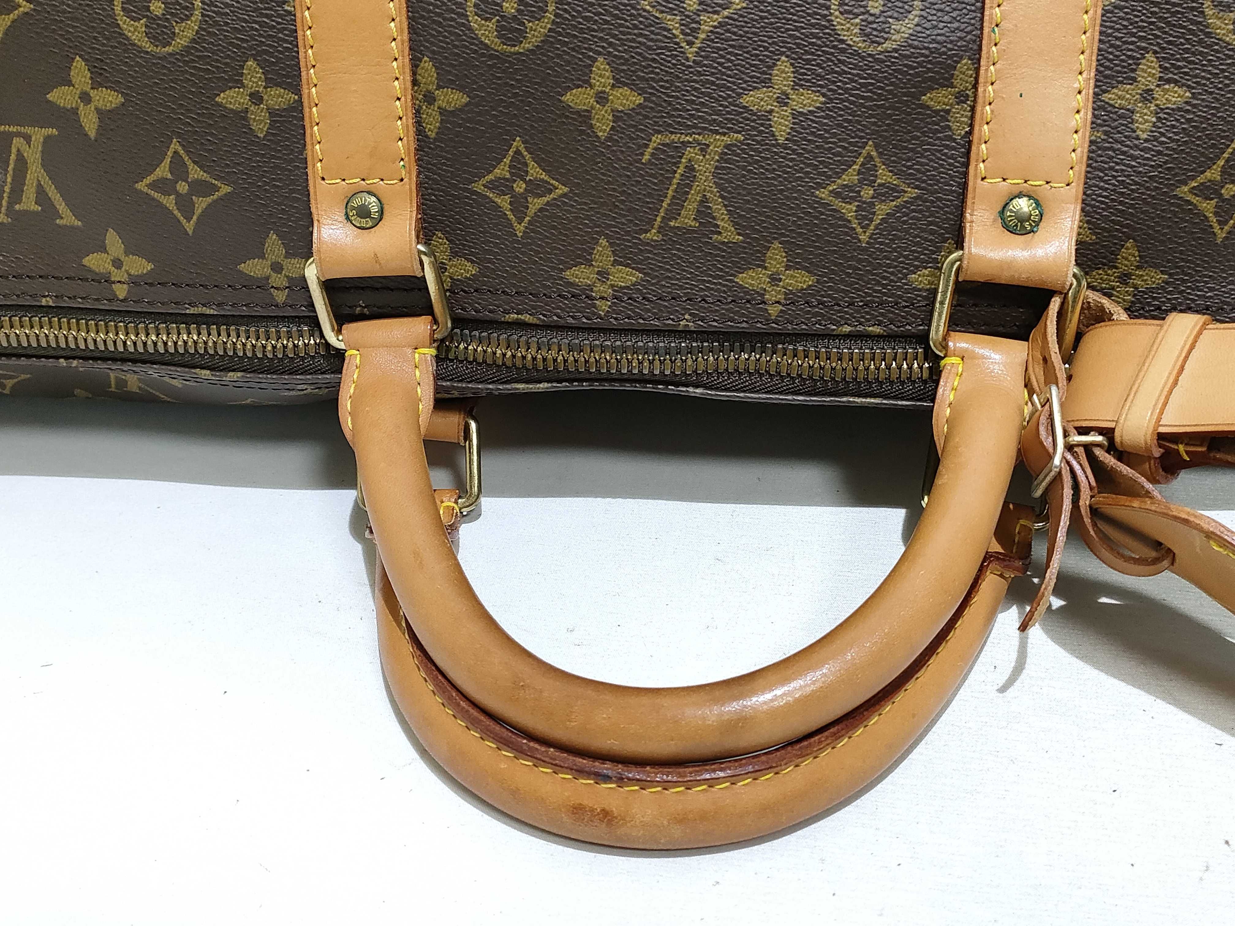 Monogram M41412 Monogram Keepall Bandoulière 60 Boston Bag — view 3
