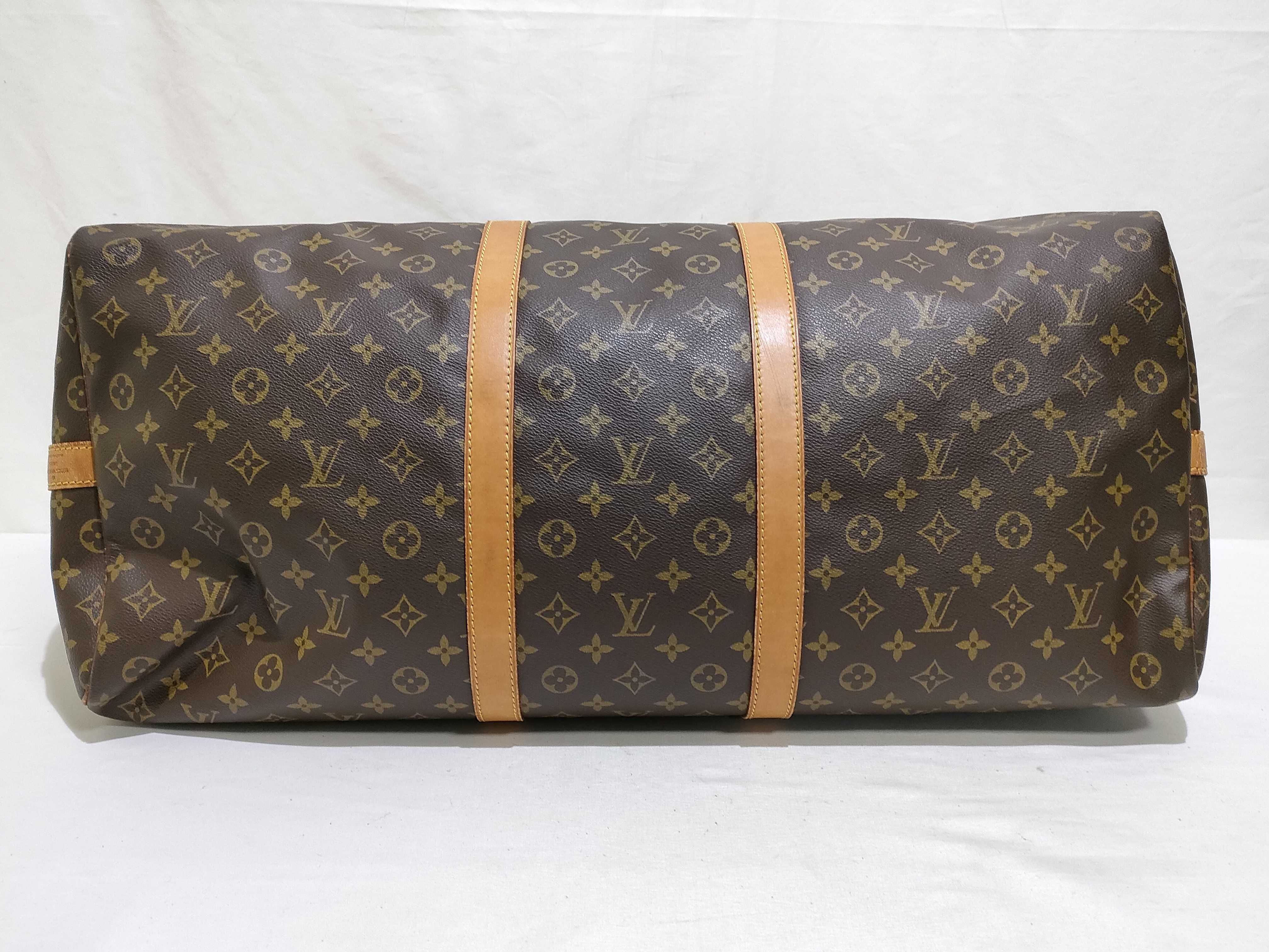 Monogram M41412 Monogram Keepall Bandoulière 60 Boston Bag — view 7