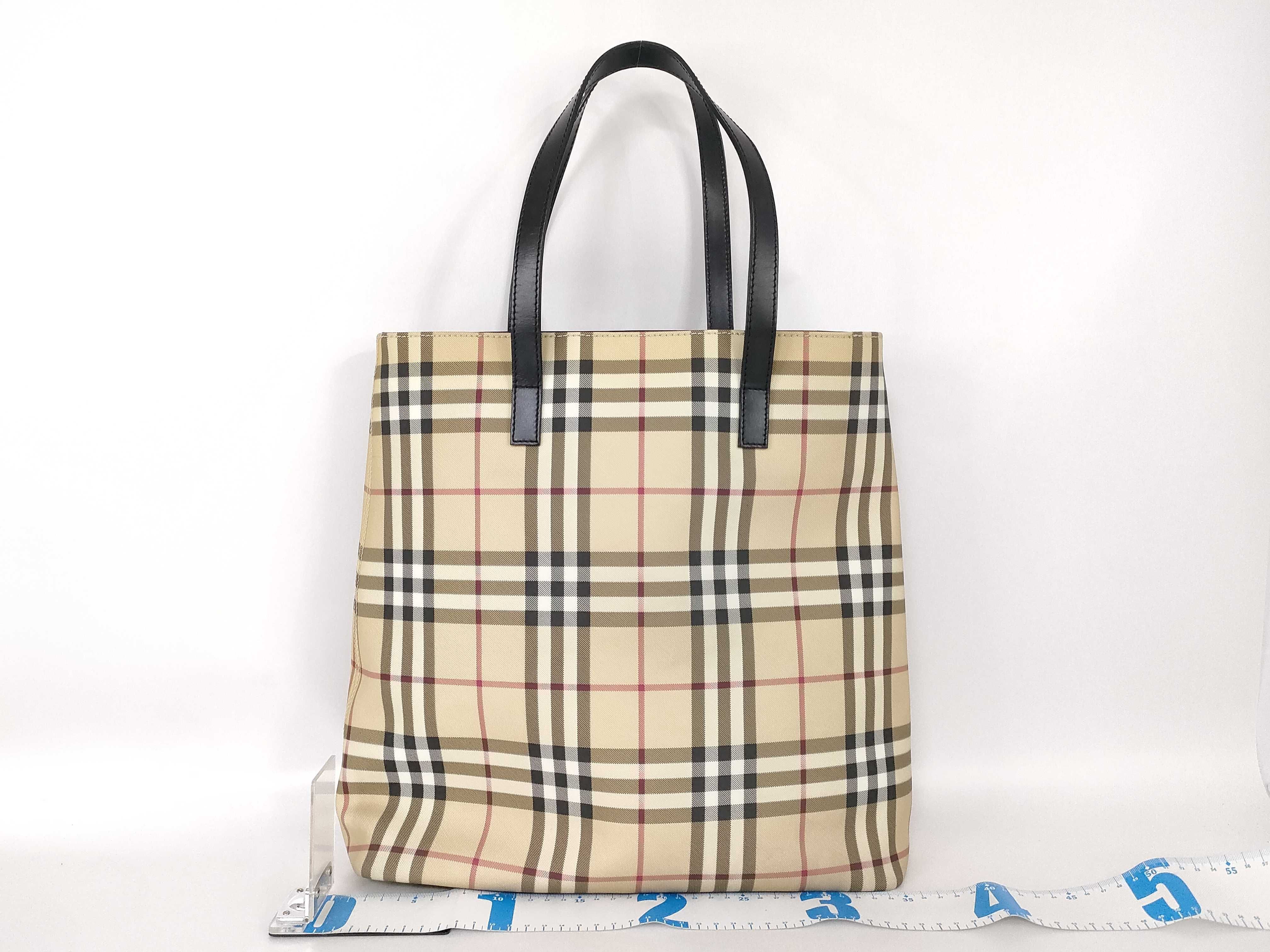 tote bag, Nova check tote bag — view 2